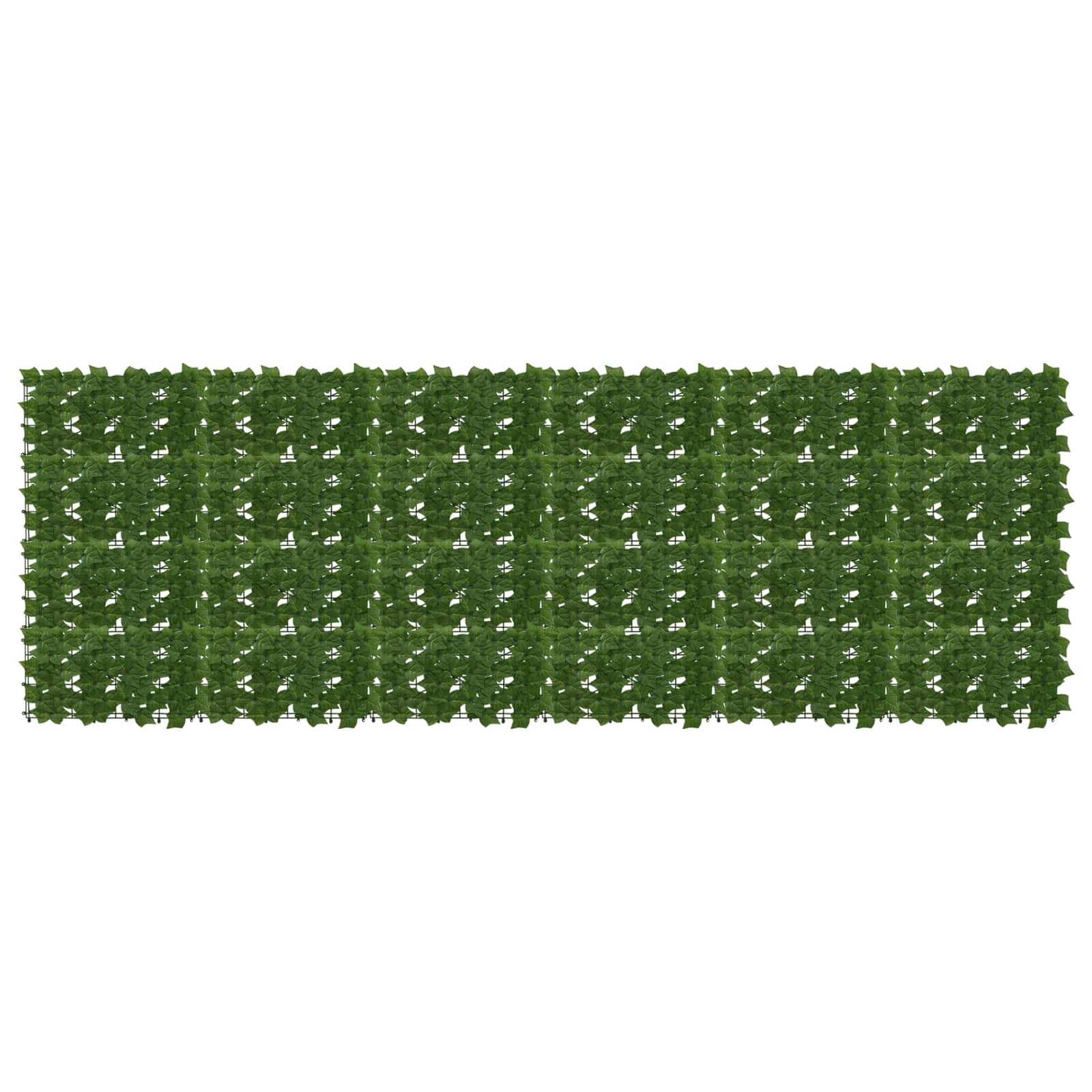 Schermo per balcone con foglie Verde 300 x 100 cm