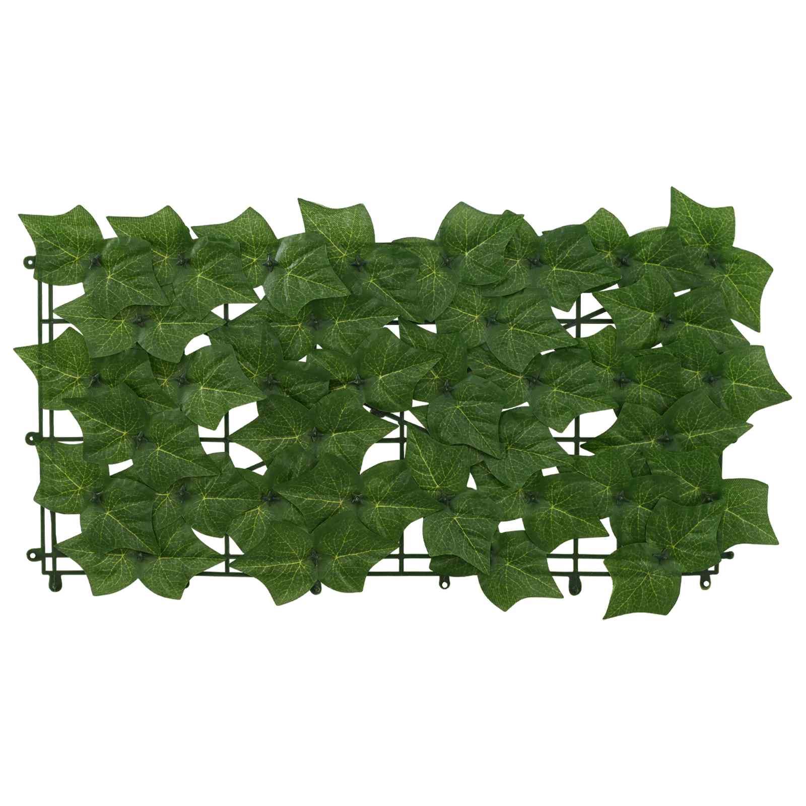 Schermo per balcone con foglie Verde 300 x 100 cm