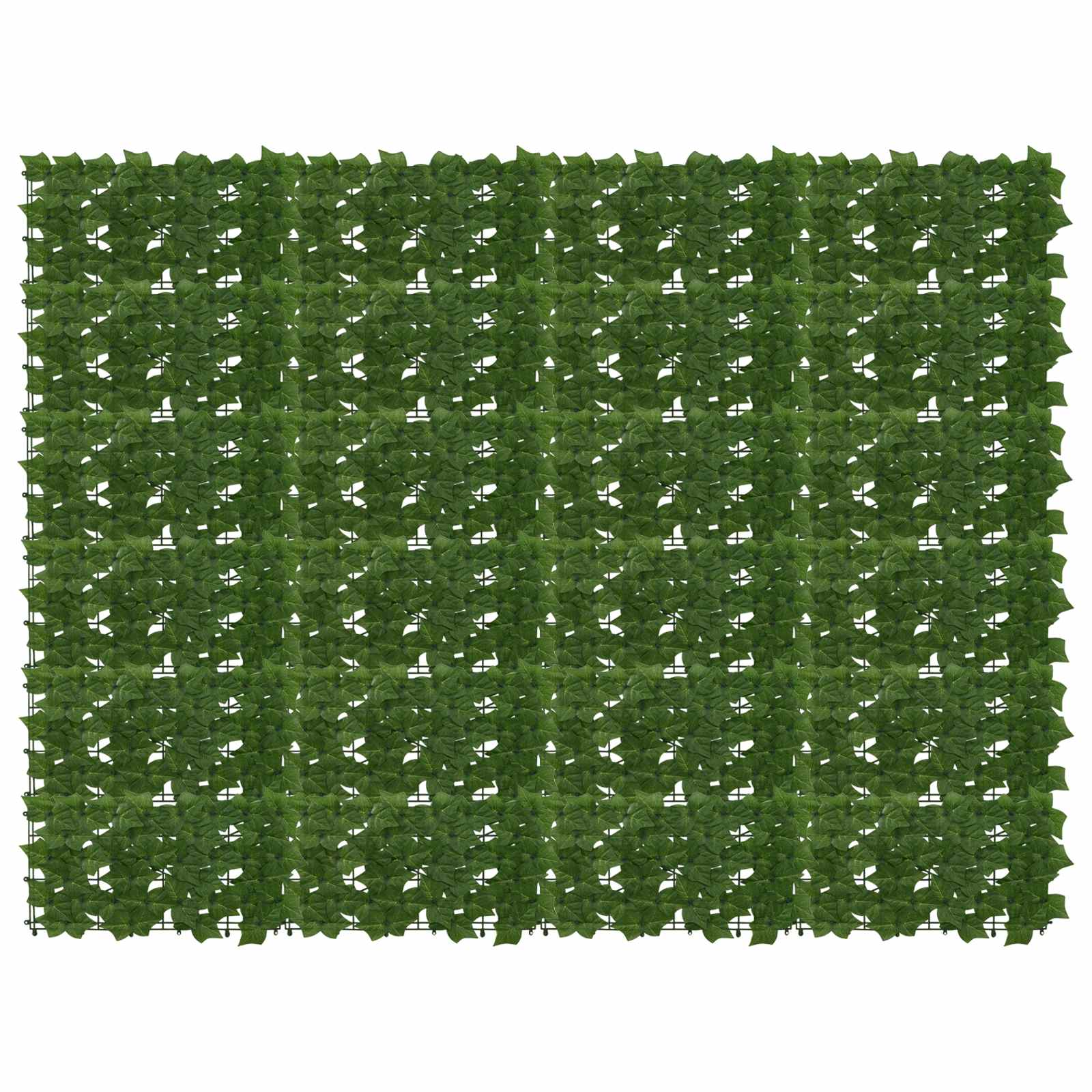 Schermo per balcone con foglie Verde 200 x 150 cm