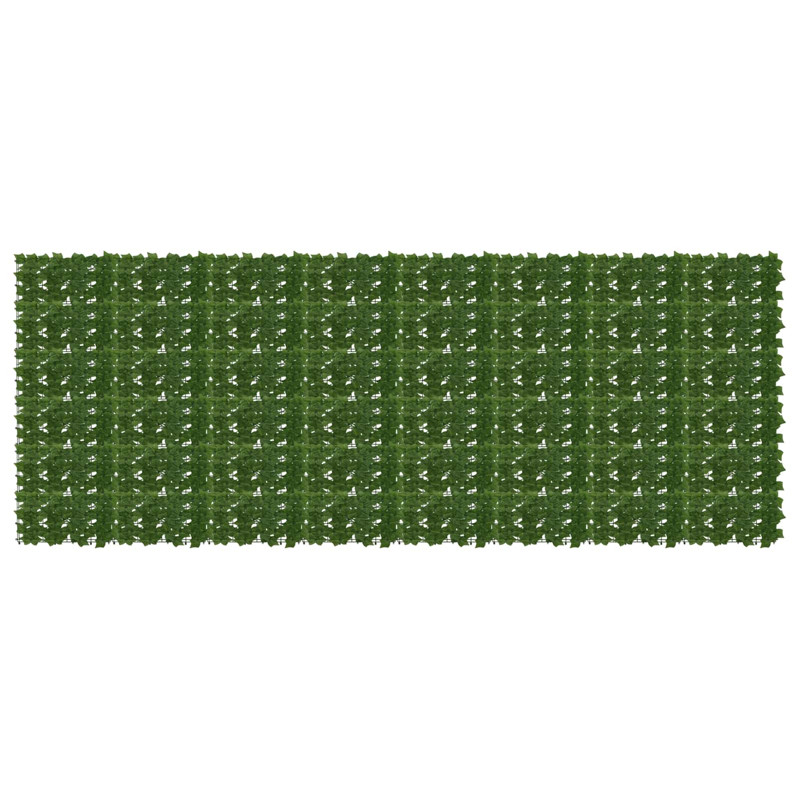 Schermo per balcone con foglie Verde 400 x 150 cm