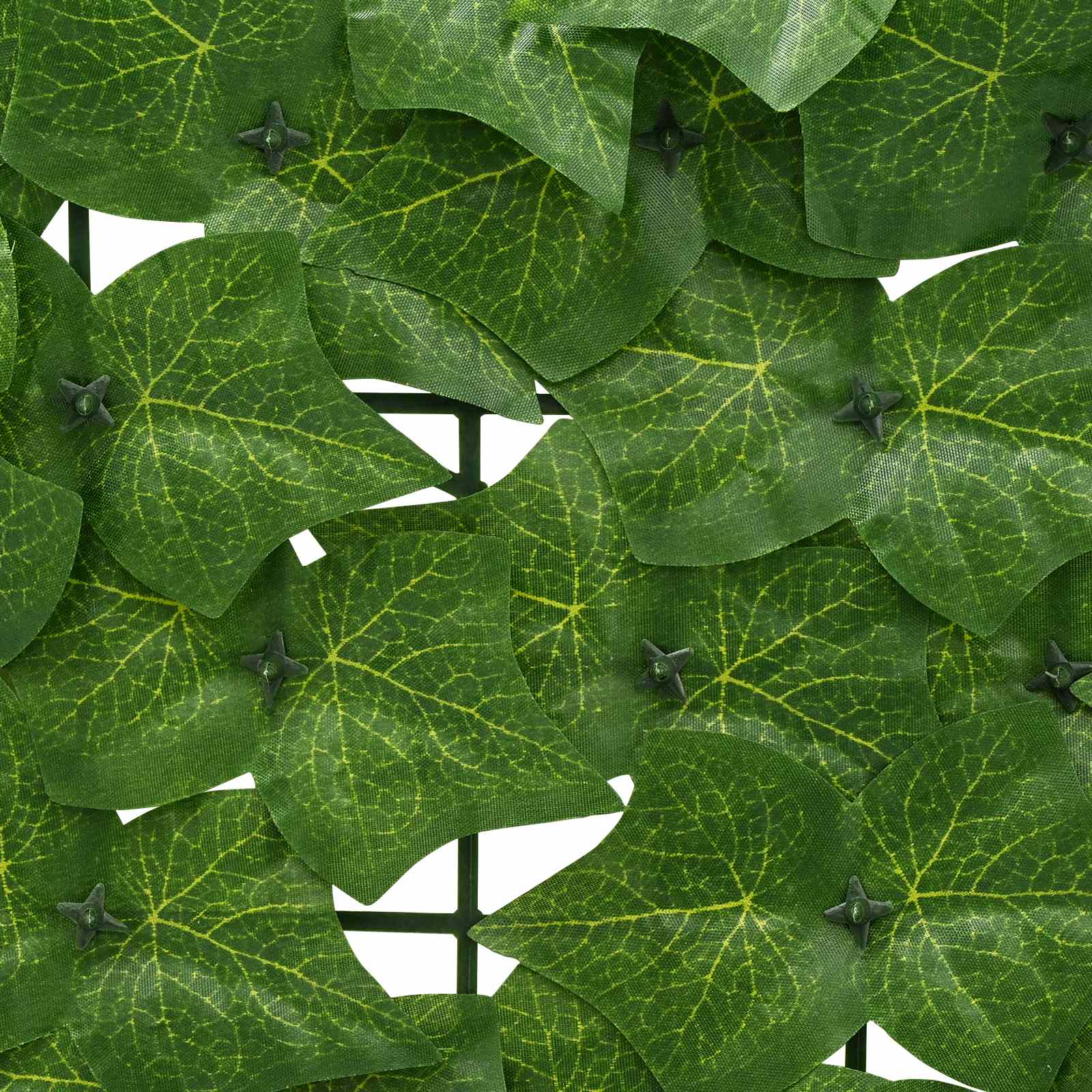 Schermo per balcone con foglie Verde 500 x 150 cm
