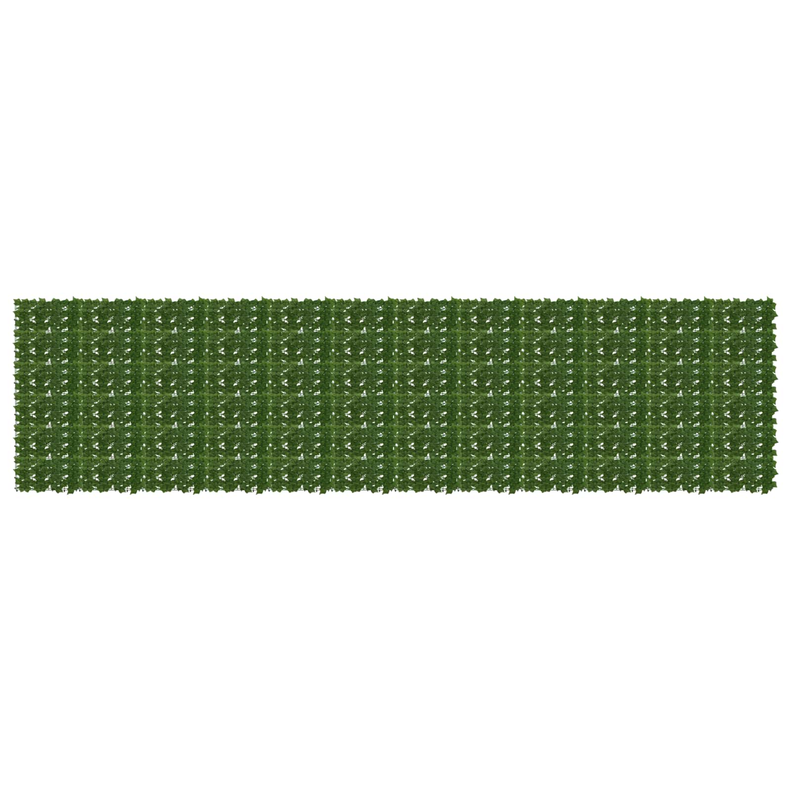 Schermo per balcone con foglie Verde 600 x 150 cm