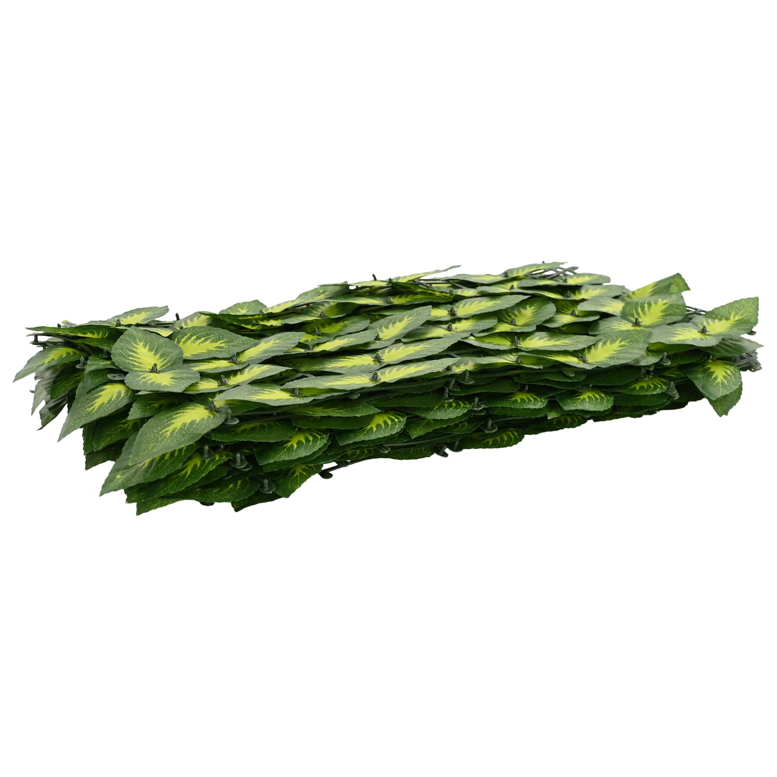 Schermo per balcone con foglie Verde e Giallo 300 x 100 cm
