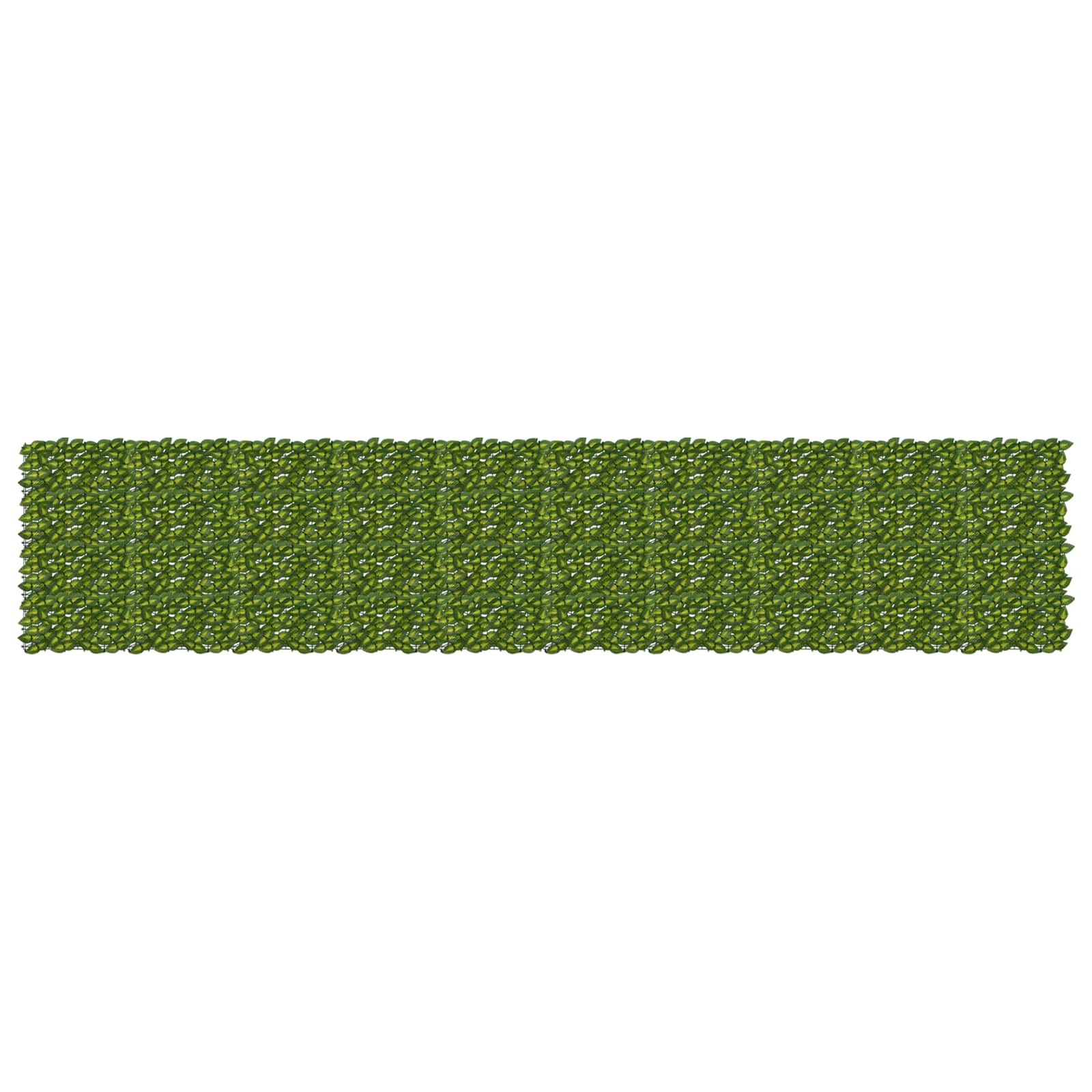 Schermo per balcone con foglie Verde e Giallo 500 x 100 cm
