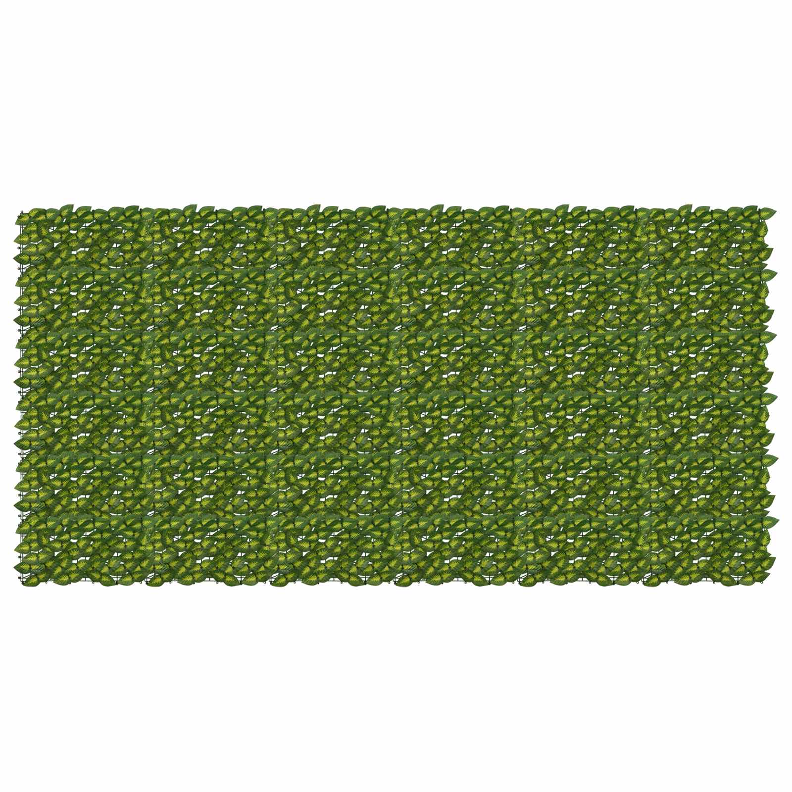 Schermo per balcone con foglie Verde e Giallo 300 x 150 cm