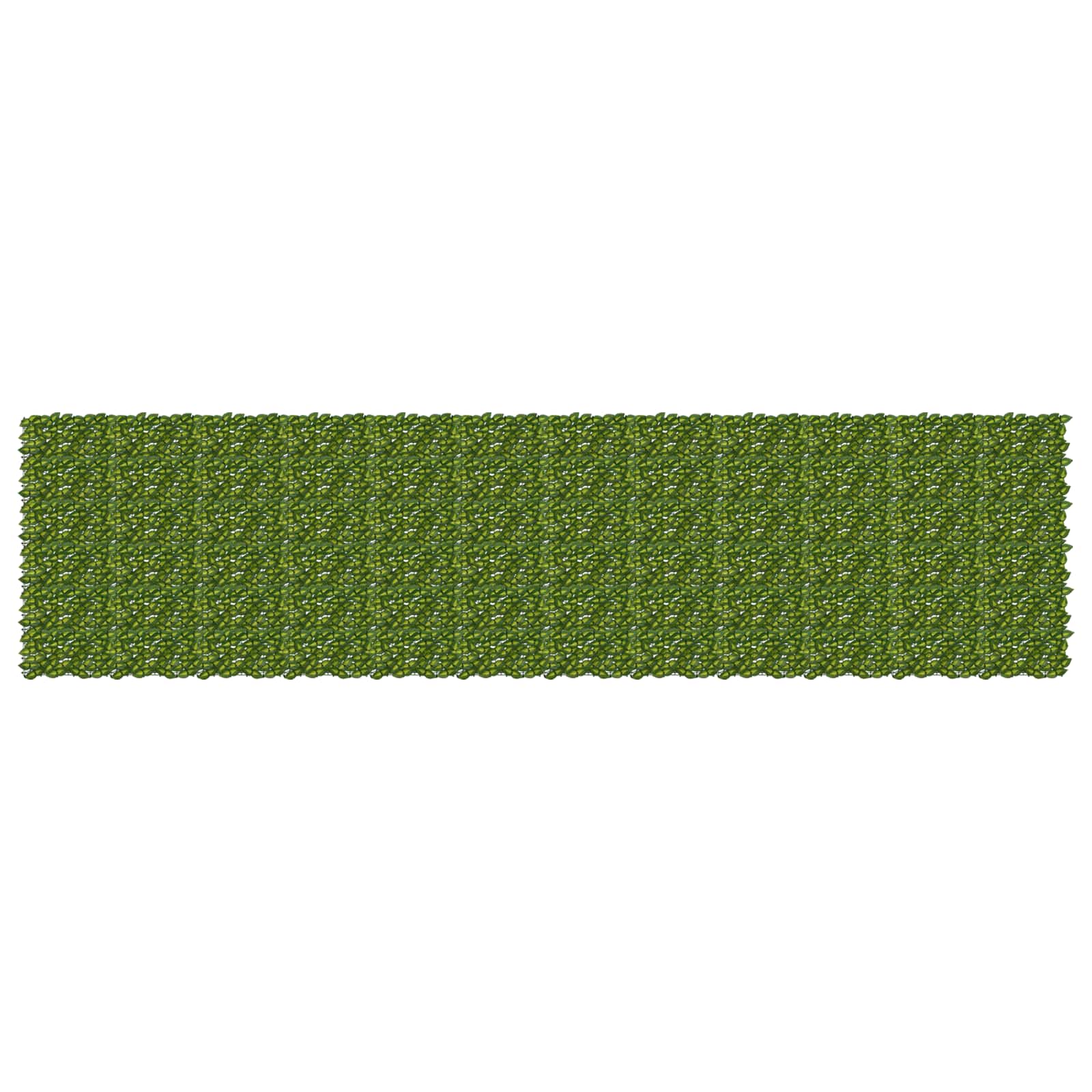 Schermo per balcone con foglie Verde e Giallo 600 x 150 cm