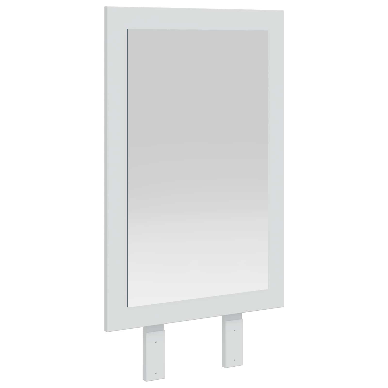Specchio FAUSKE Bianco 43 x 3,5 x 77 cm Rettangolare
