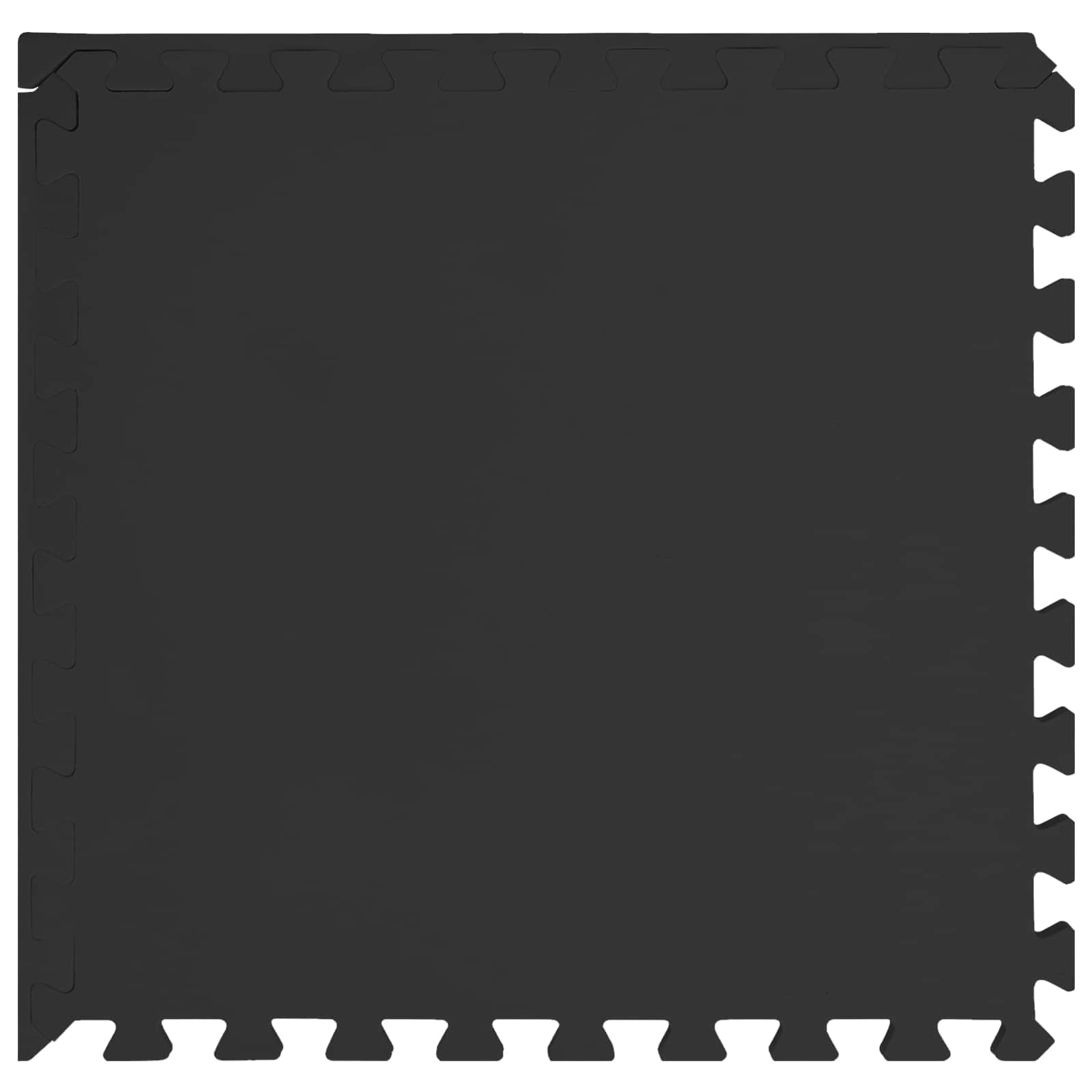 Tappeti 24 pz Nero 8,64 m² Schiuma EVA