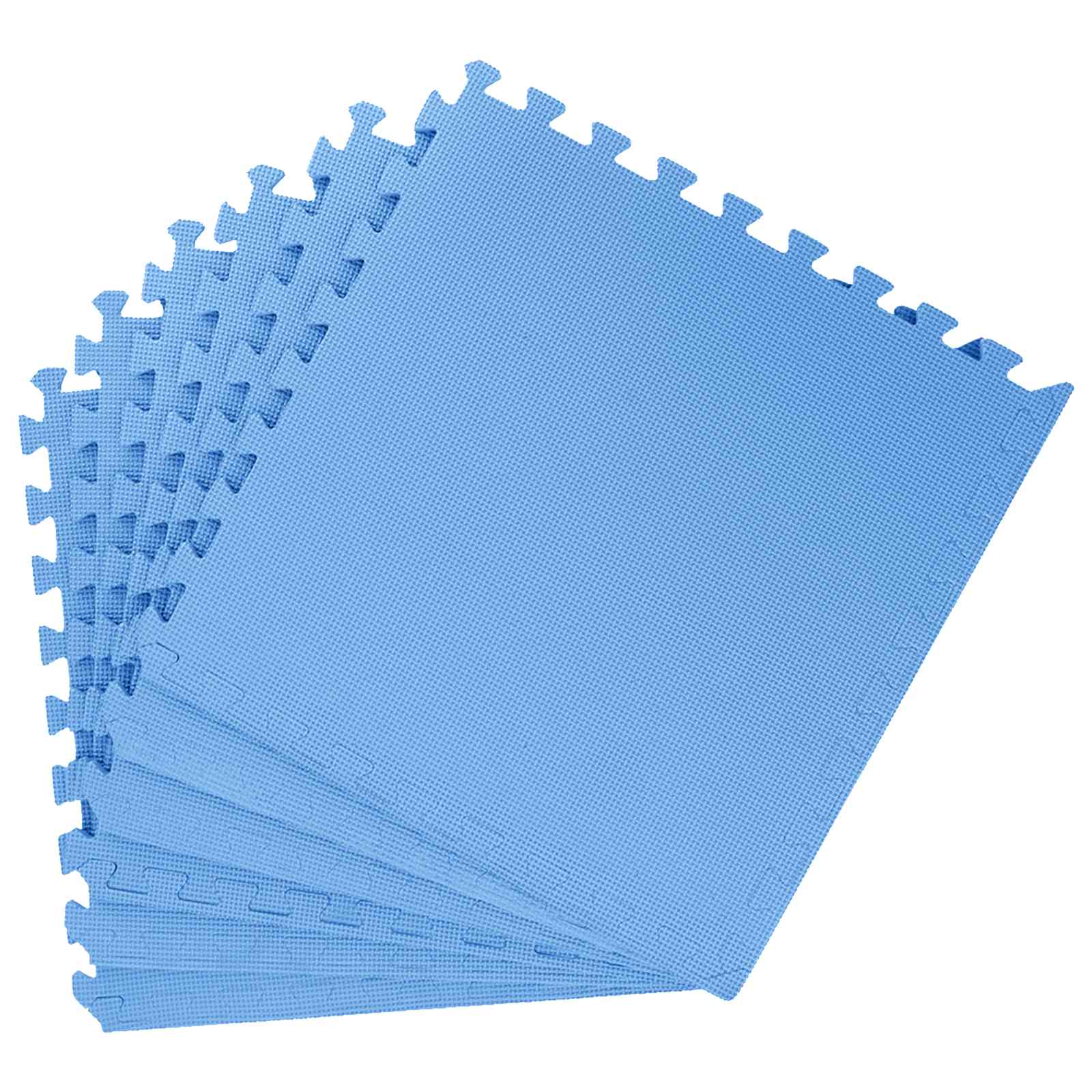 Tappeti 24 pz Blu 8,64 m² Schiuma EVA