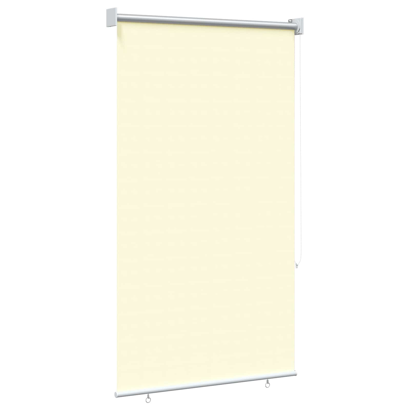 Tenda da sole a rullo con protezione UV Crema Poliestere