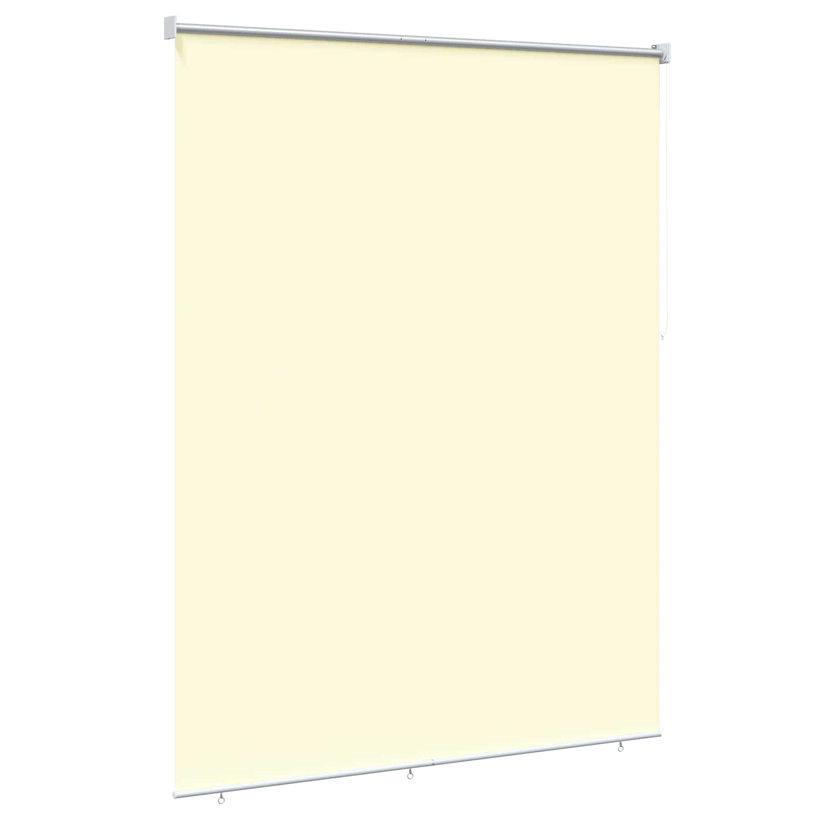 Tenda da sole a rullo con protezione UV Crema Poliestere