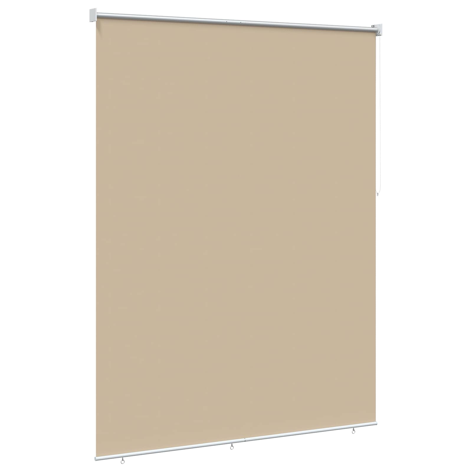 Tenda da sole a rullo con protezione UV Beige Poliestere