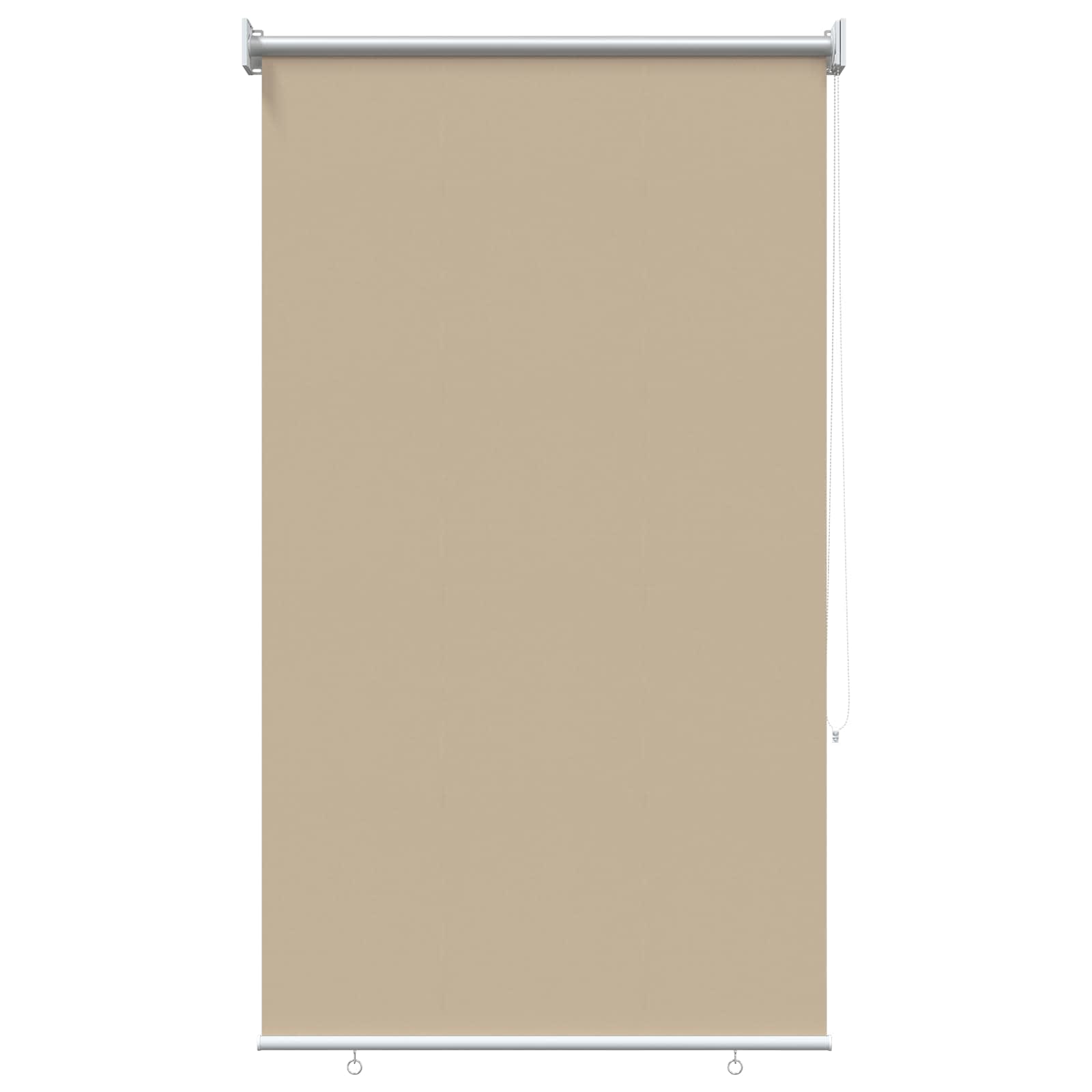Tenda da sole a rullo con protezione UV Beige Poliestere