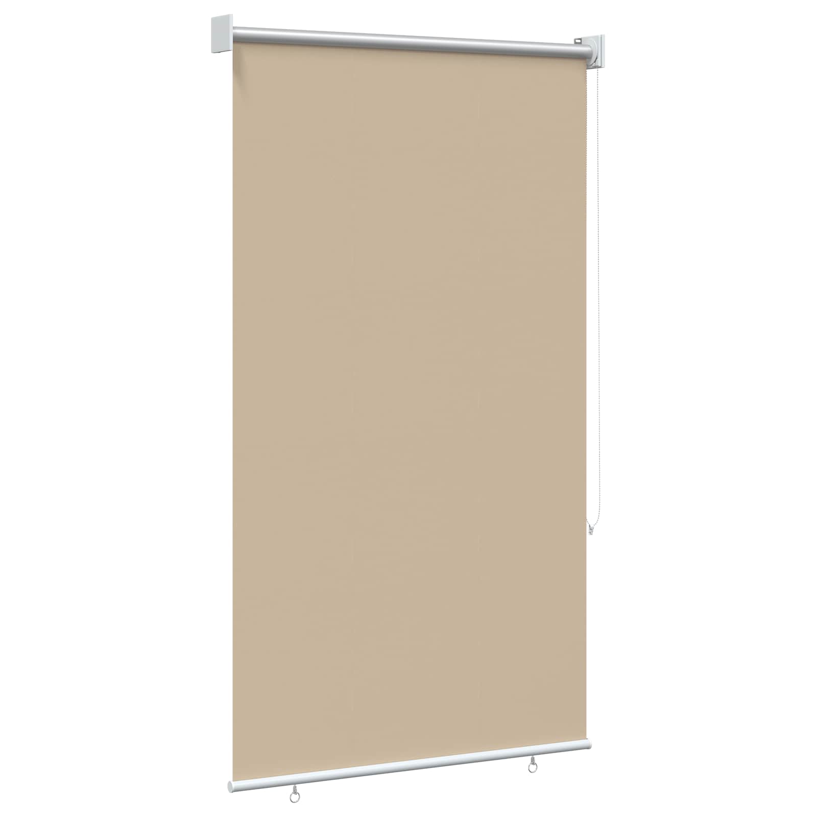 Tenda da sole a rullo con protezione UV Beige Poliestere