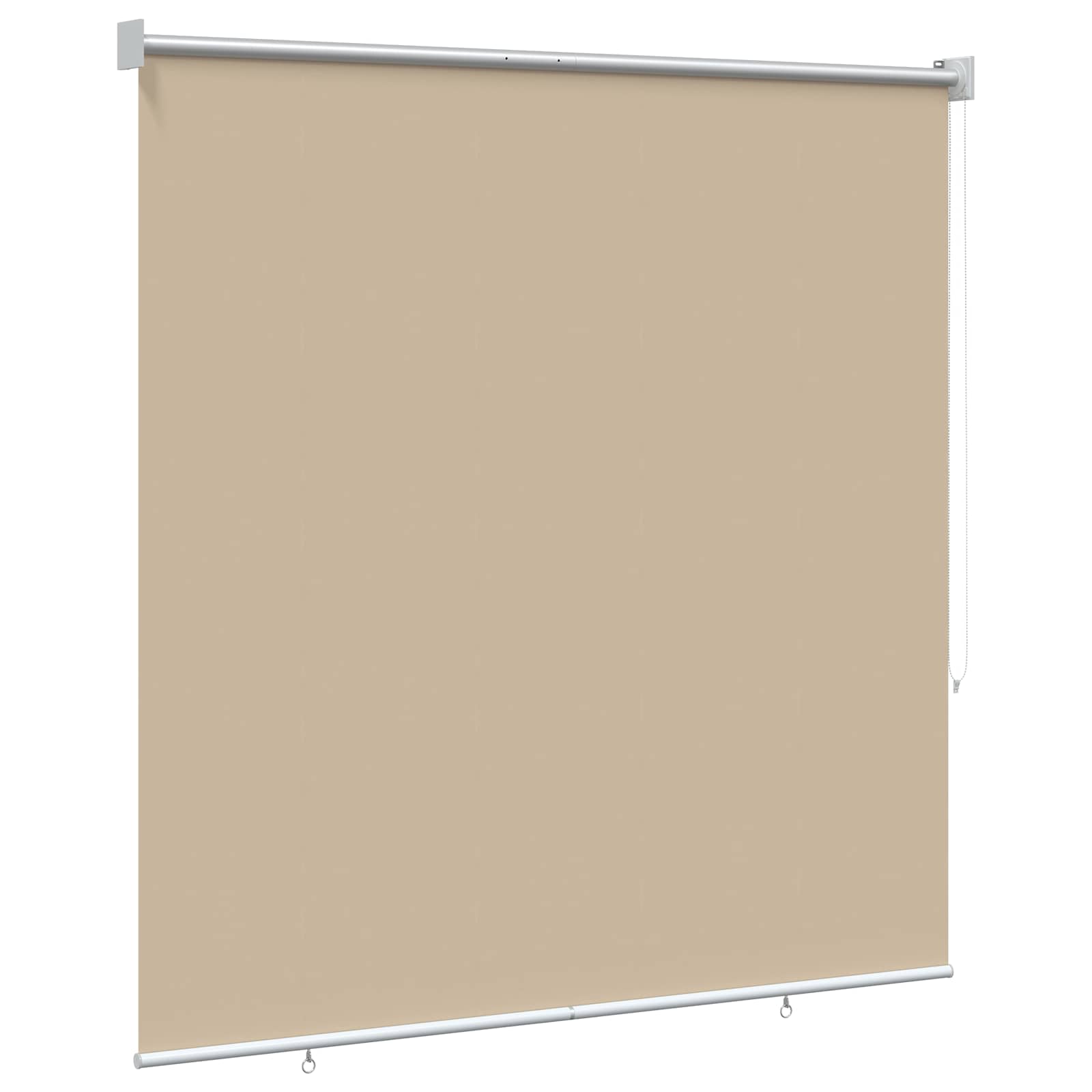Tenda da sole a rullo con protezione UV Beige Poliestere