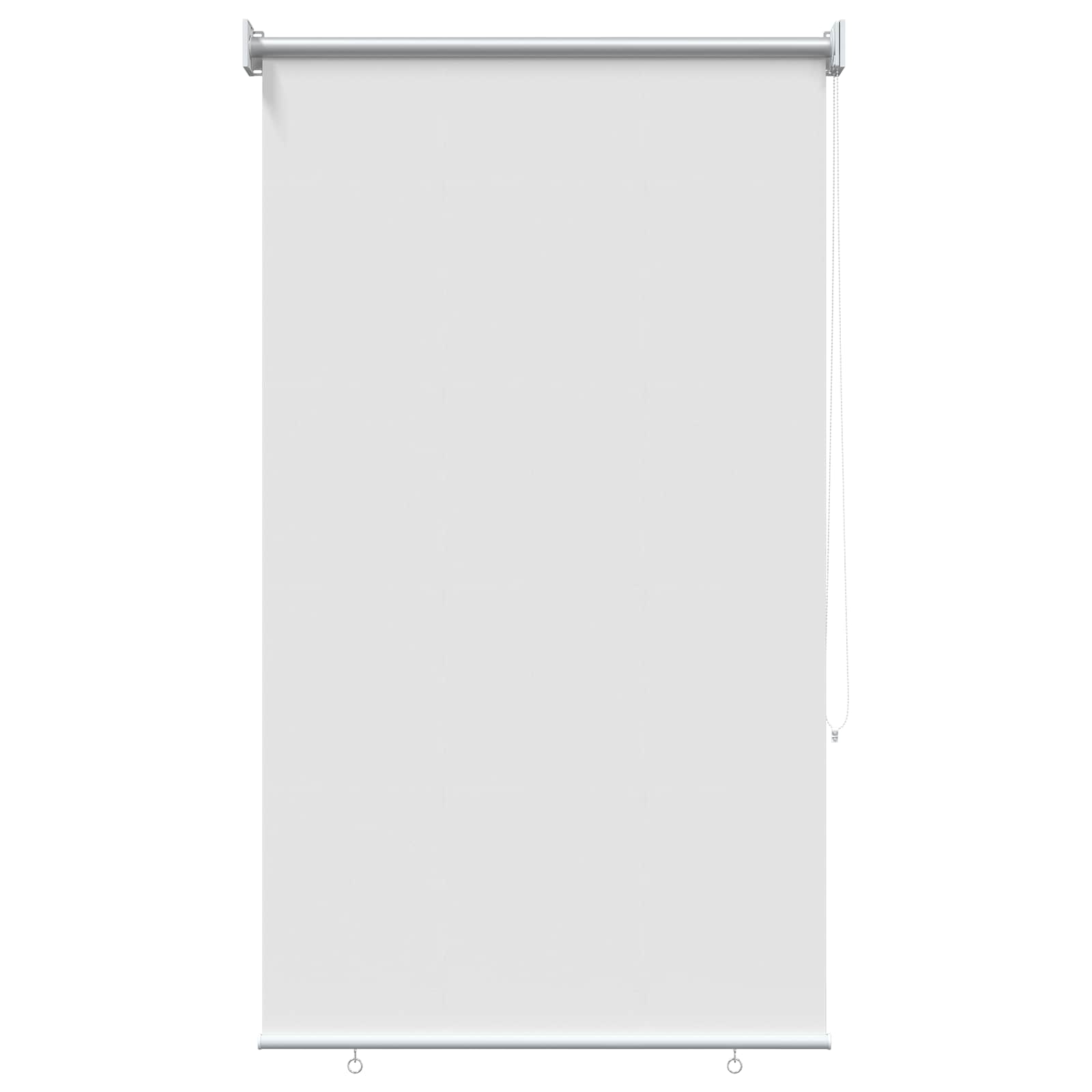 Tenda da sole a rullo con protezione UV Bianco Poliestere