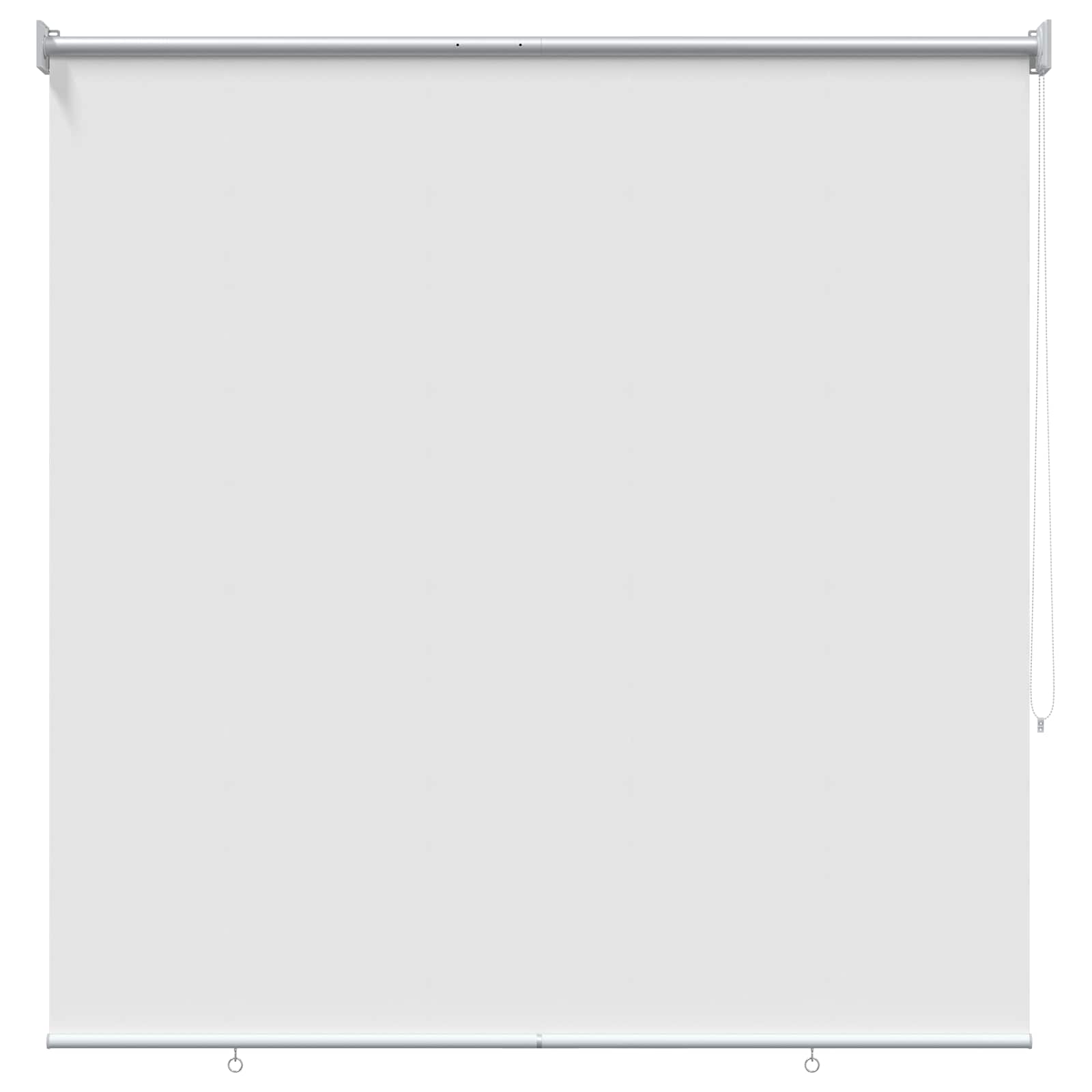 Tenda da sole a rullo con protezione UV Bianco Poliestere