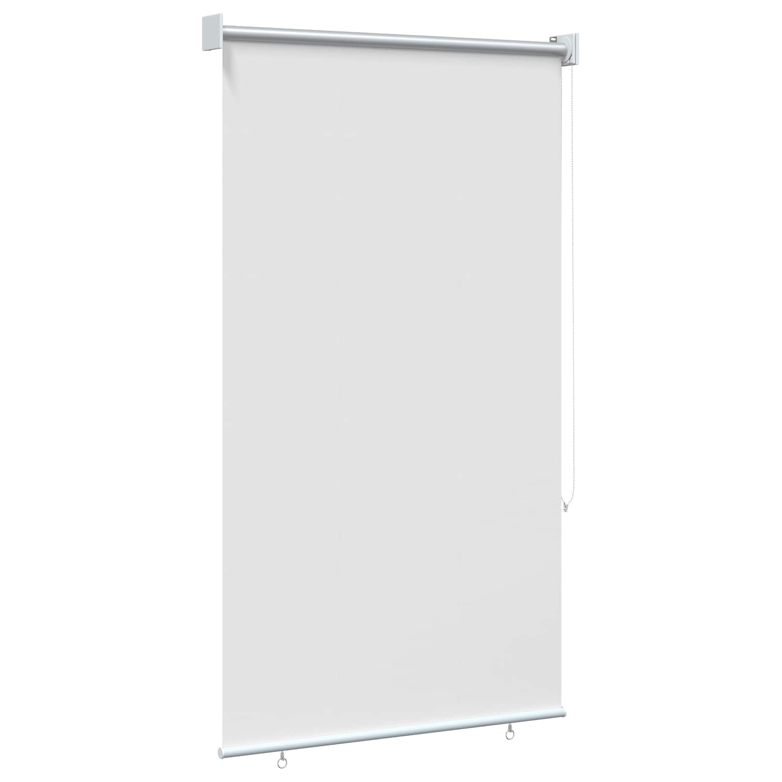 Tenda da sole a rullo con protezione UV Bianco Poliestere