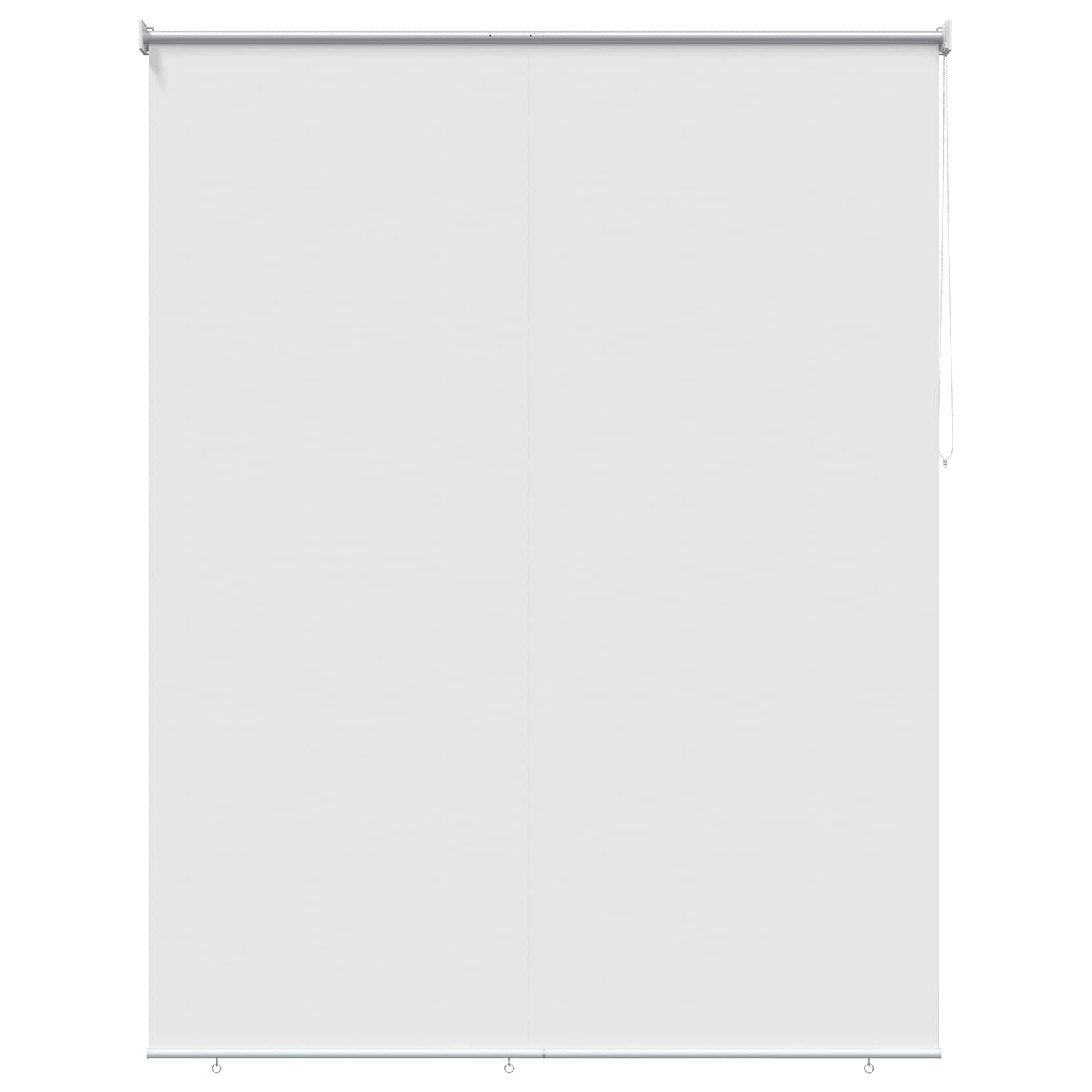 Tenda da sole a rullo con protezione UV Bianco Poliestere