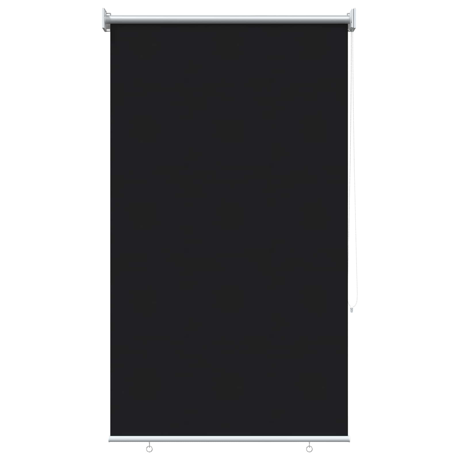 Tenda da sole a rullo con protezione UV Nero Poliestere