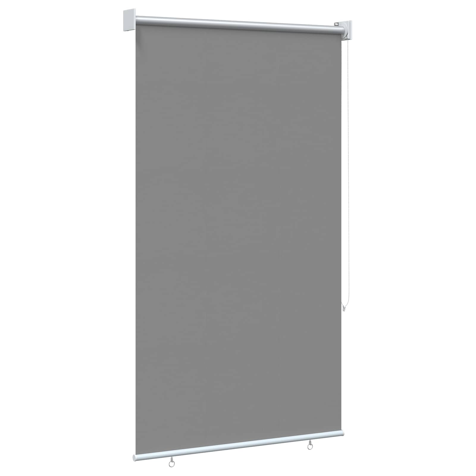 Tenda da sole a rullo con protezione UV Grigio Chiaro