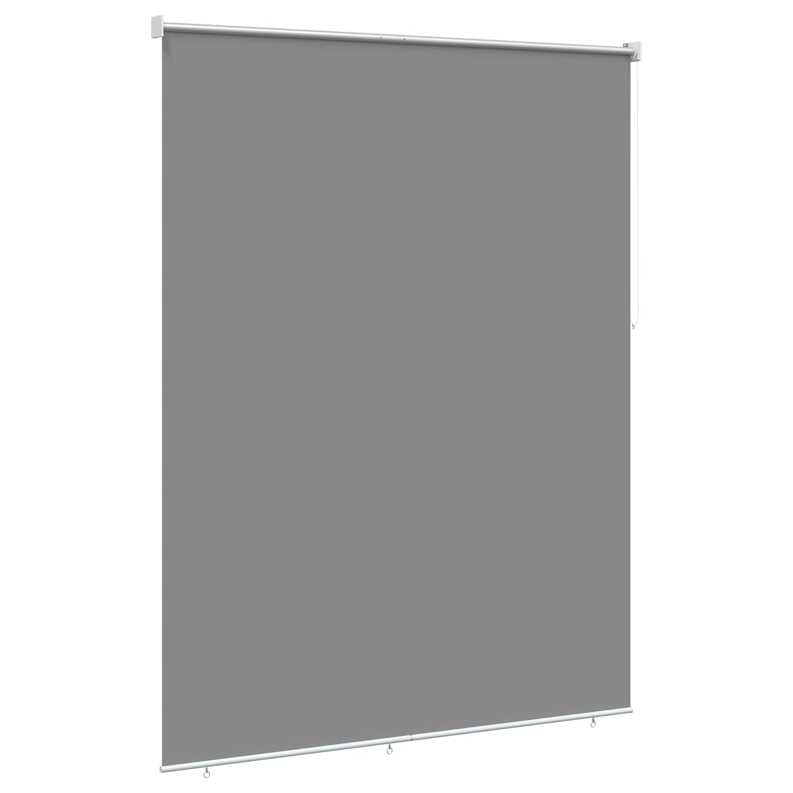 Tenda da sole a rullo con protezione UV Grigio Chiaro