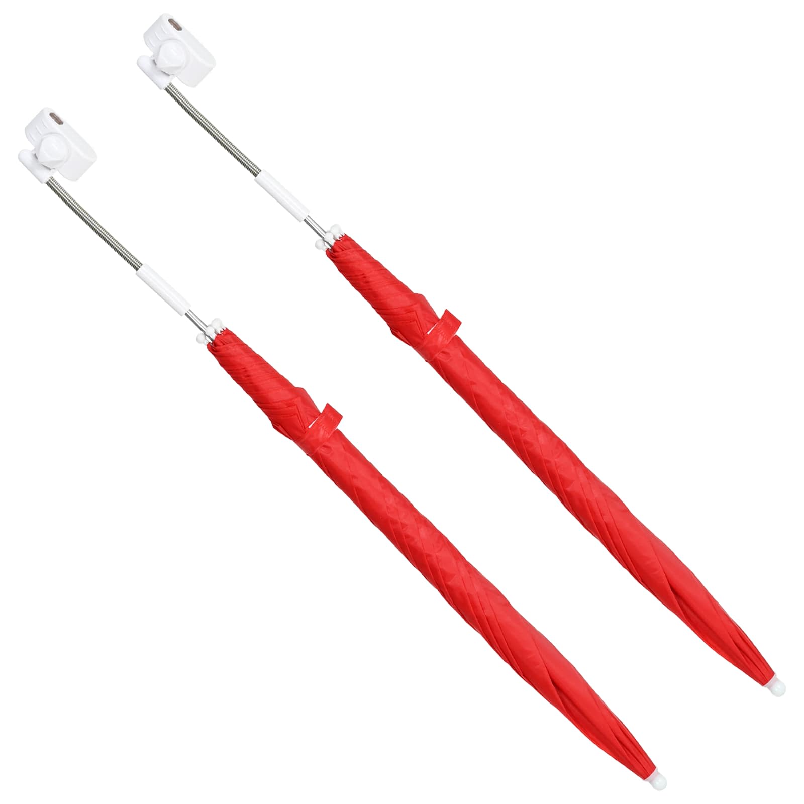 Ombrello con morsetto Ø 105 x 86 cm Poliestere 170T 2 pz