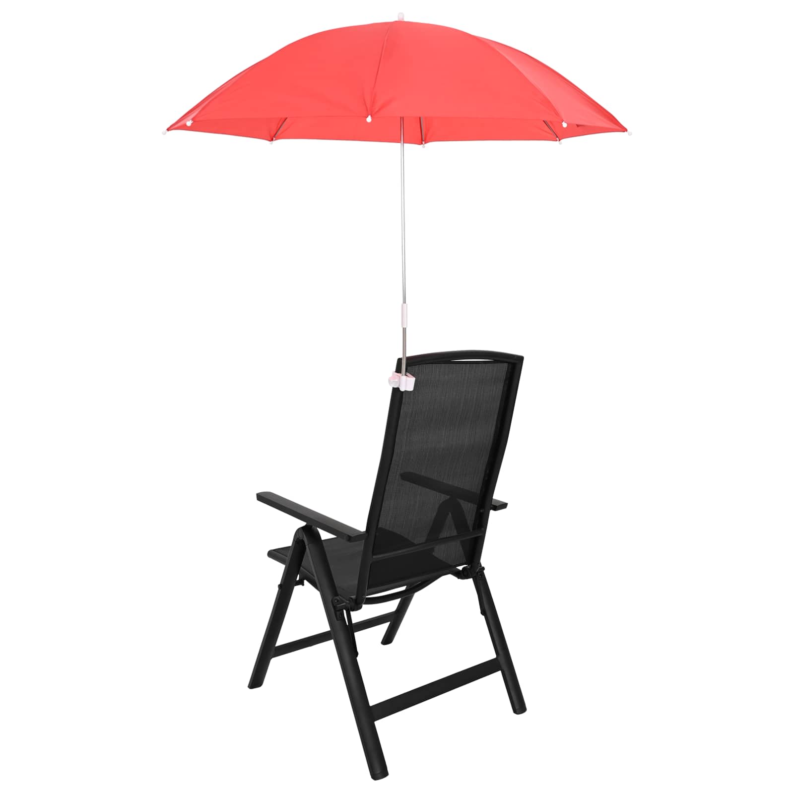 Ombrello con morsetto Ø 105 x 86 cm Poliestere 170T 2 pz