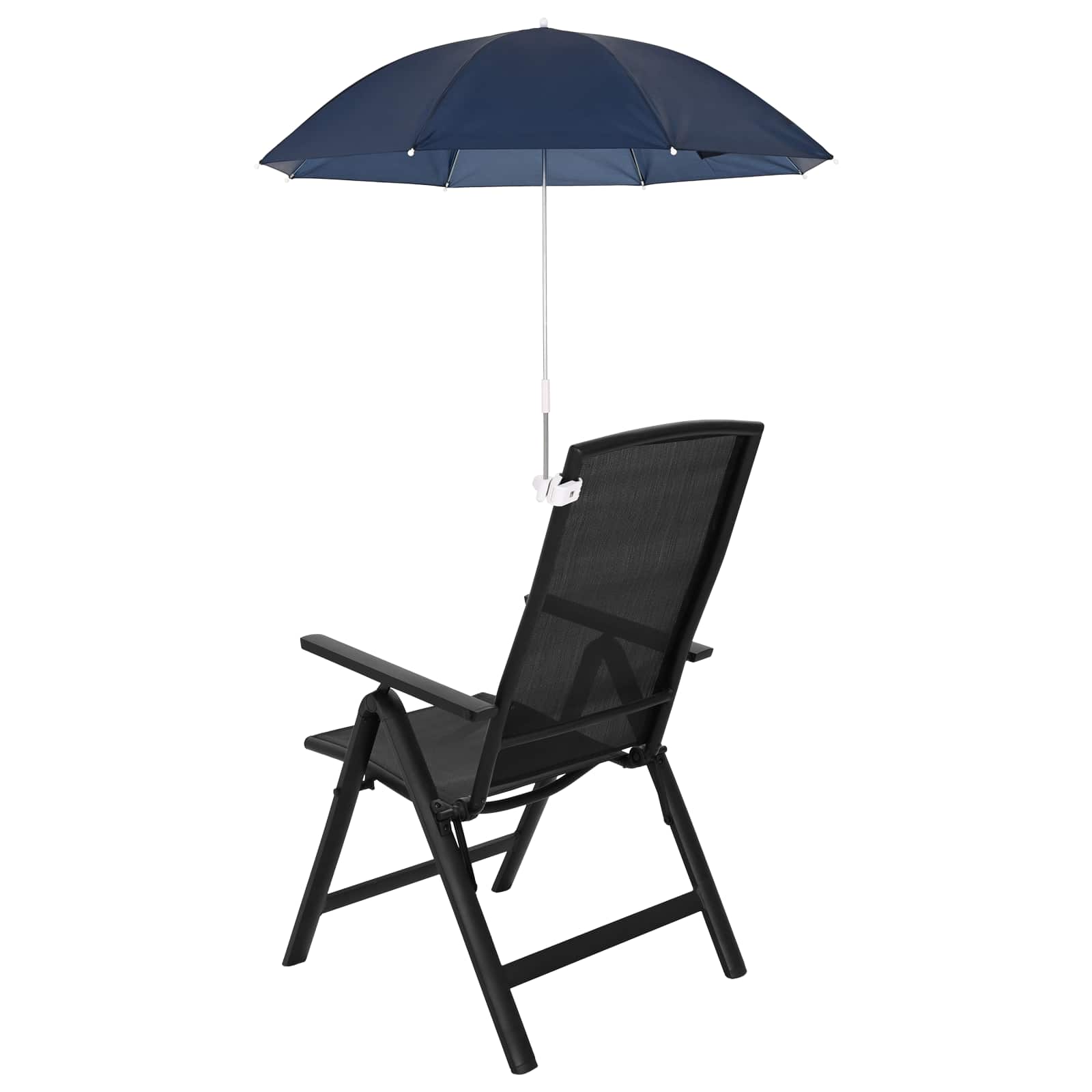 Ombrello con morsetto Ø 105 x 86 cm Poliestere 170T 2 pz