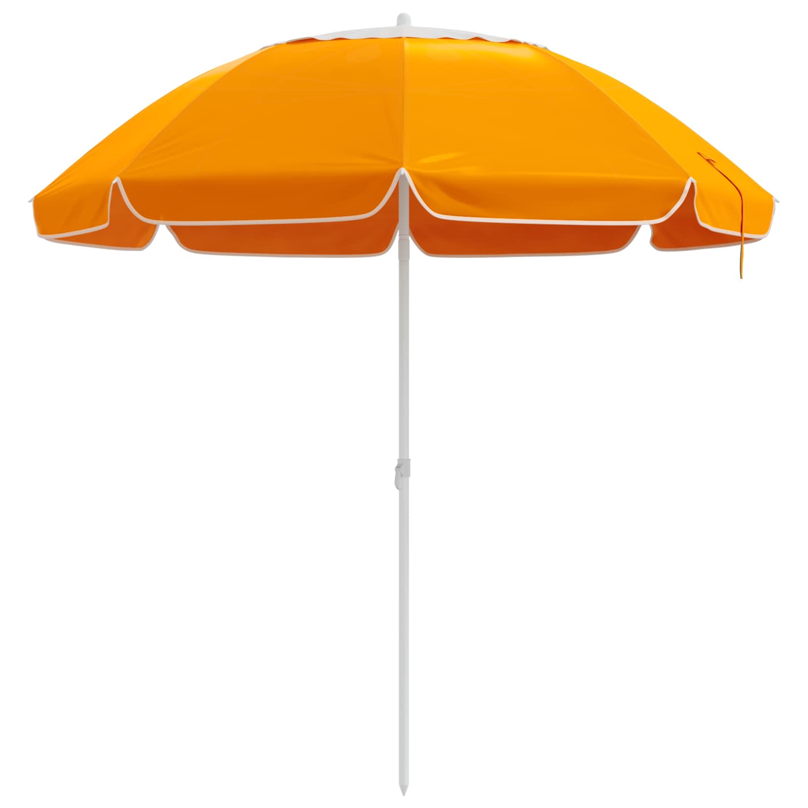 Ombrello da giardino 160 cm Poliestere 170T Arancione