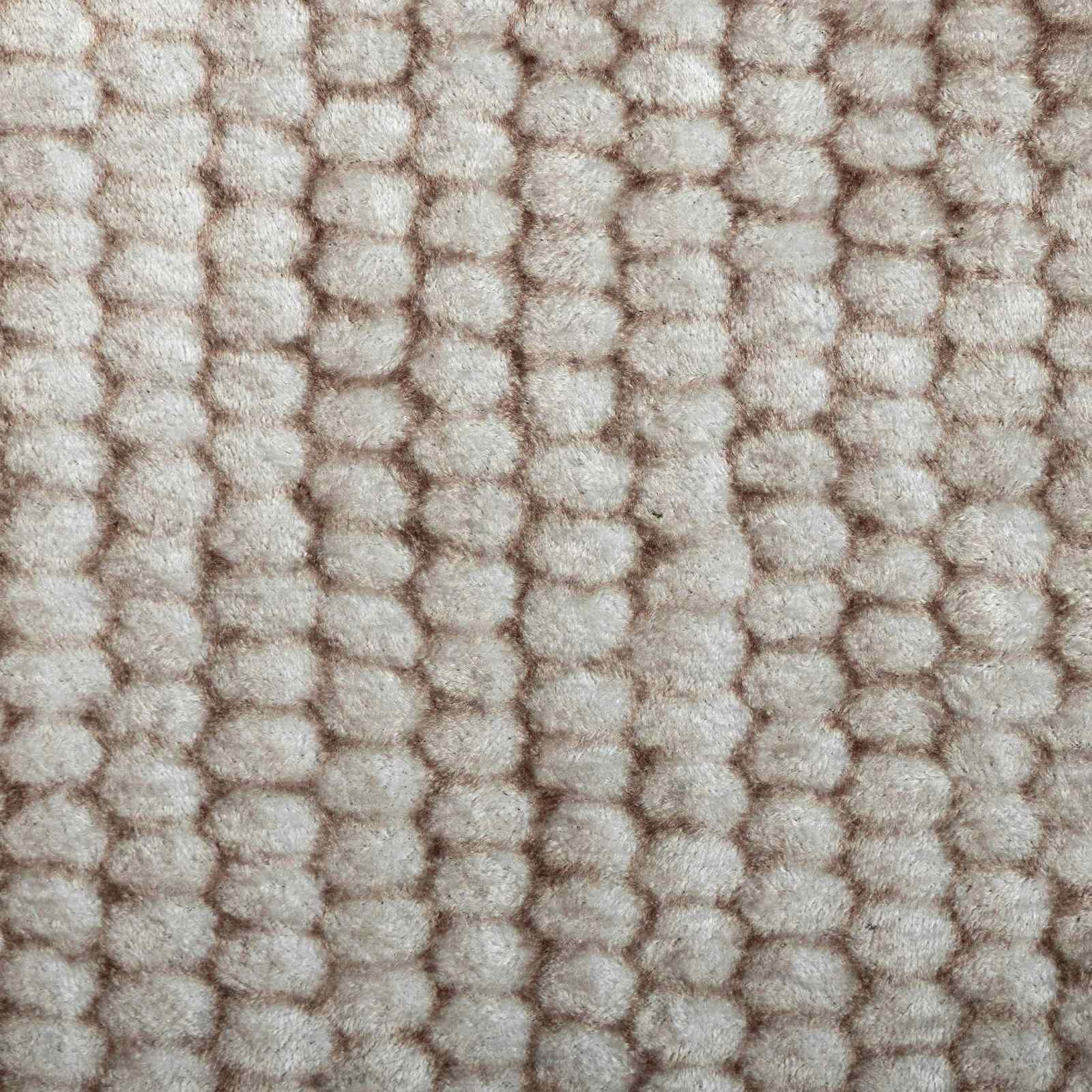 Tappeto Beige 100 x 150 cm 100% Poliestere 3 mm Lavabile