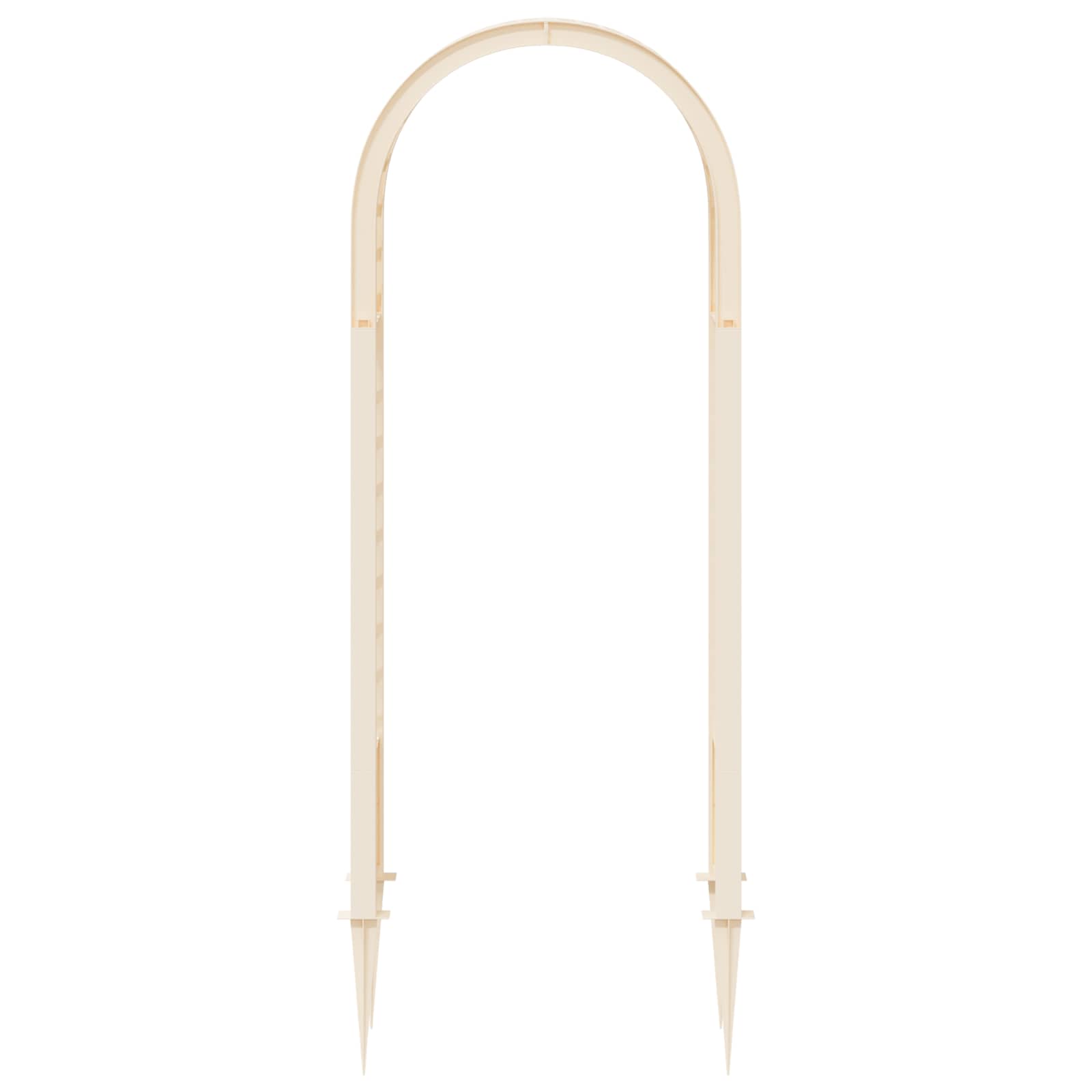 Arco di rose con punte PP Bianco