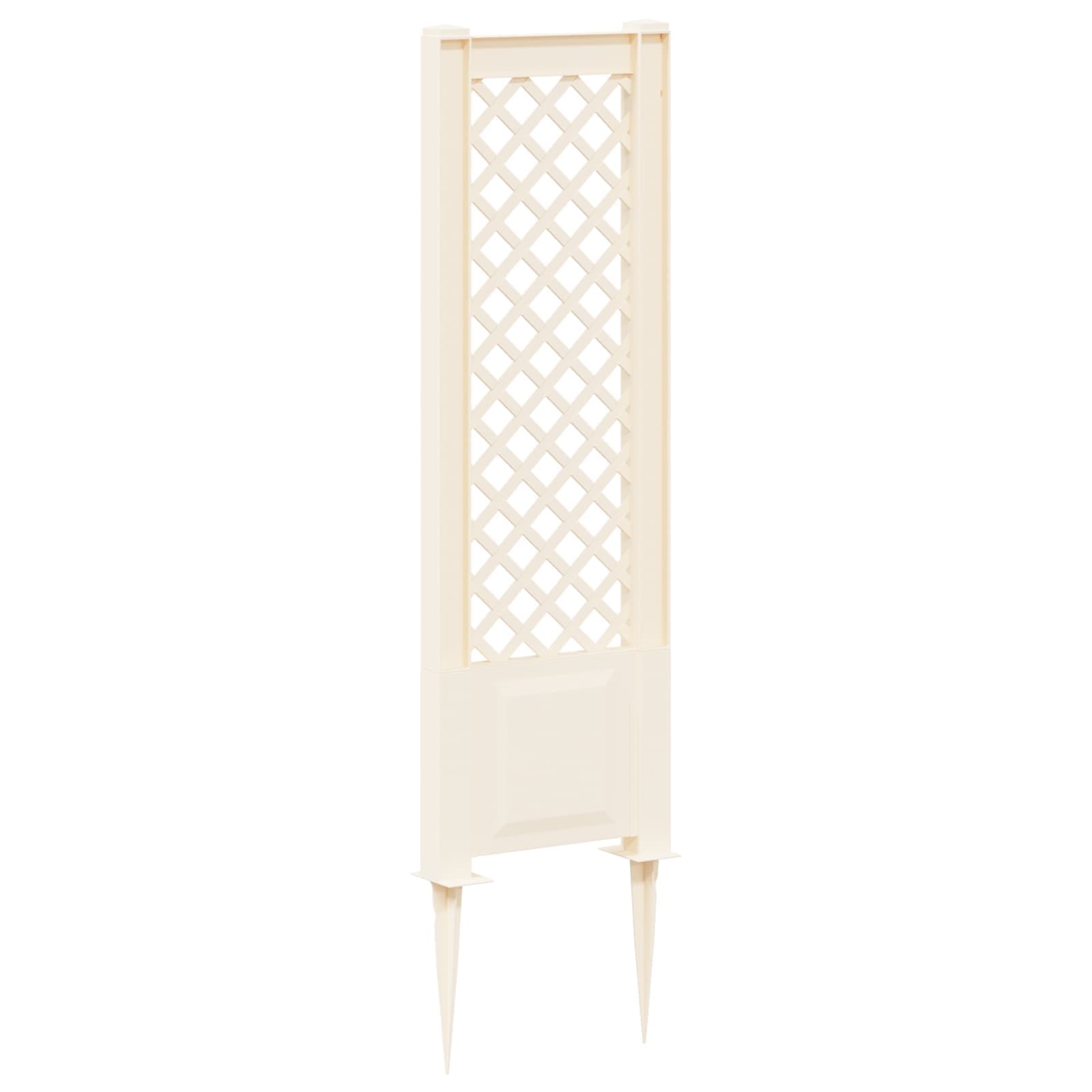 Trellis con Punta PP Bianco