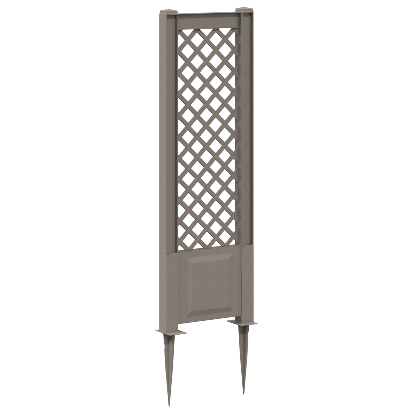 Trellis con Punta PP Grigio
