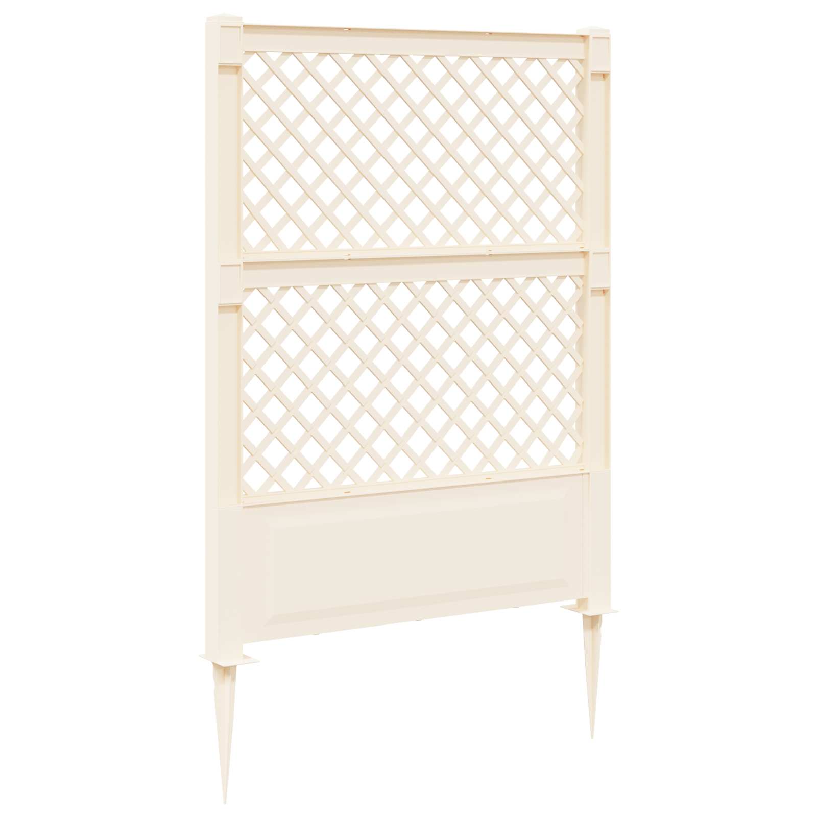 Trellis con Punta PP Bianco