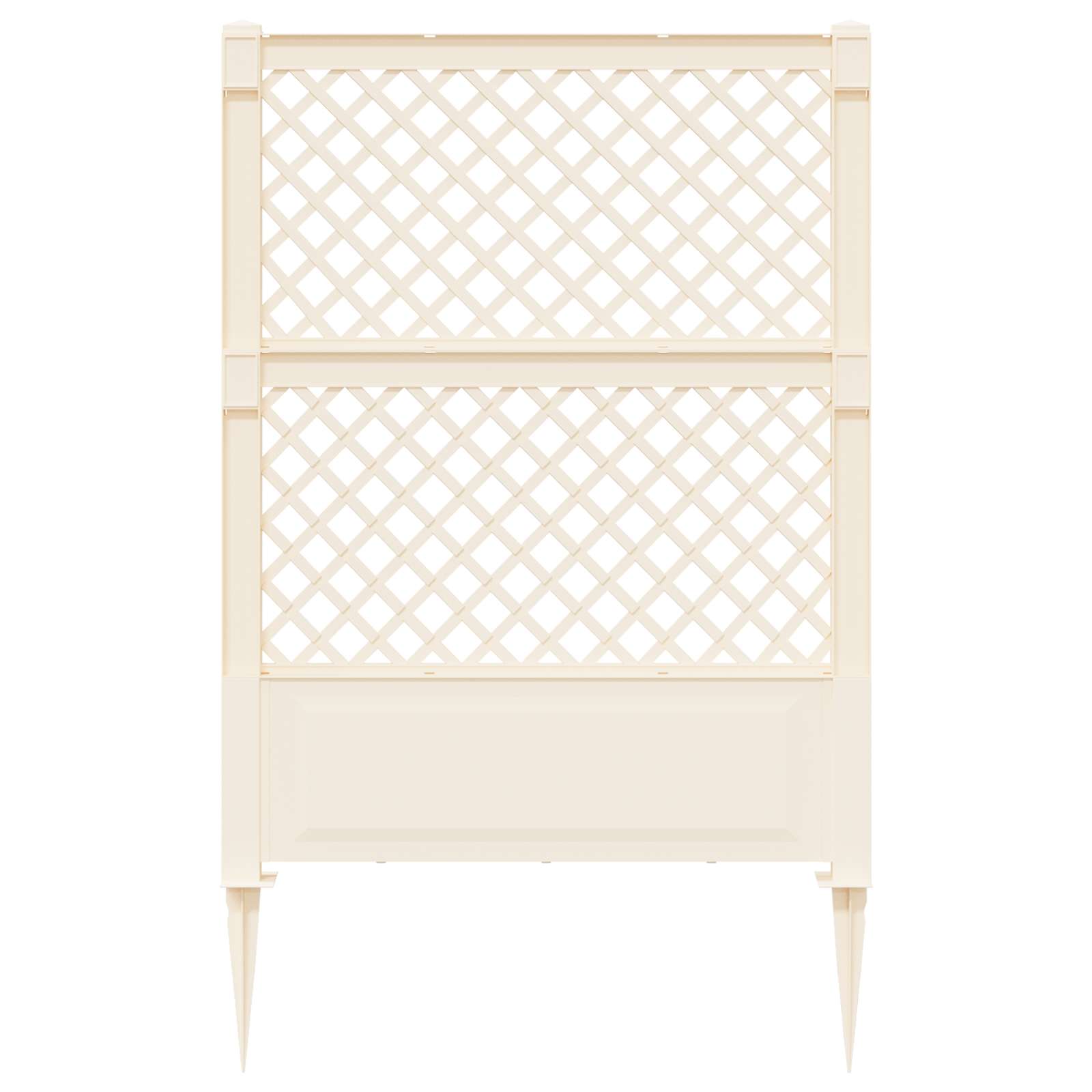 Trellis con Punta PP Bianco