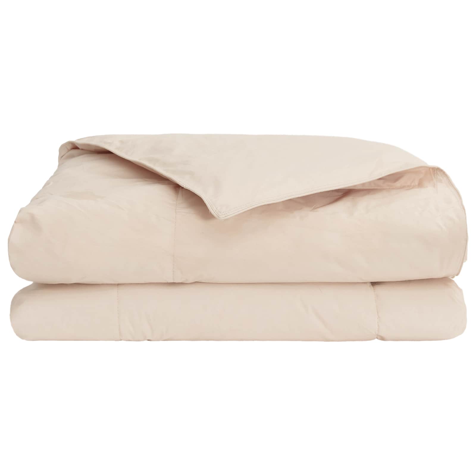 Piumino Letto Estivo Beige 135 x 200 cm 100% Kapok Naturale