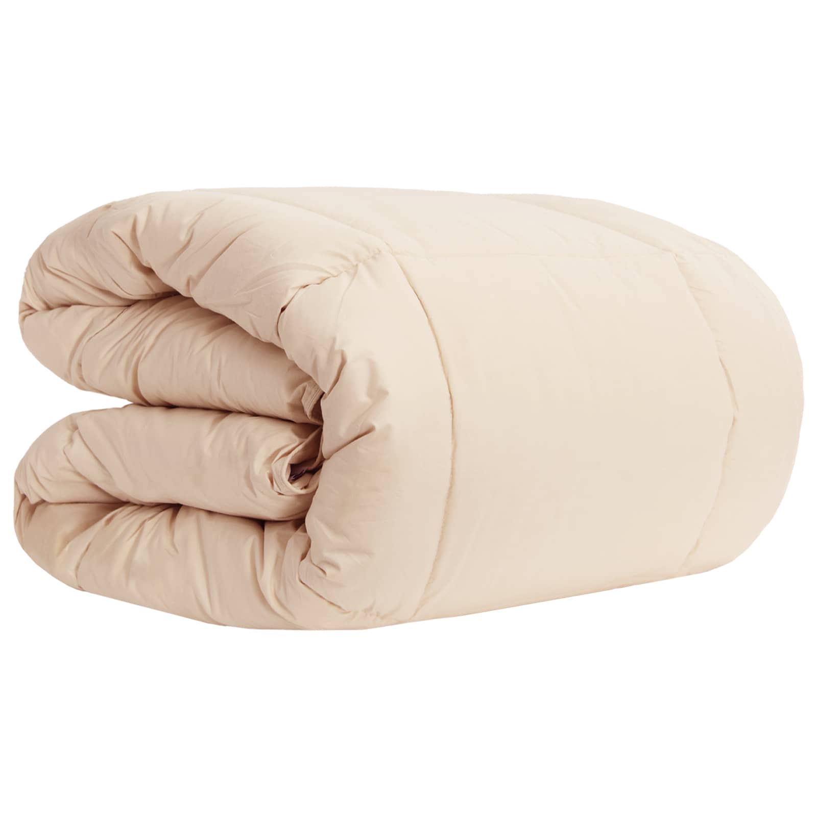 Piumino Letto Estivo Beige 200 x 220 cm 100% Kapok Naturale