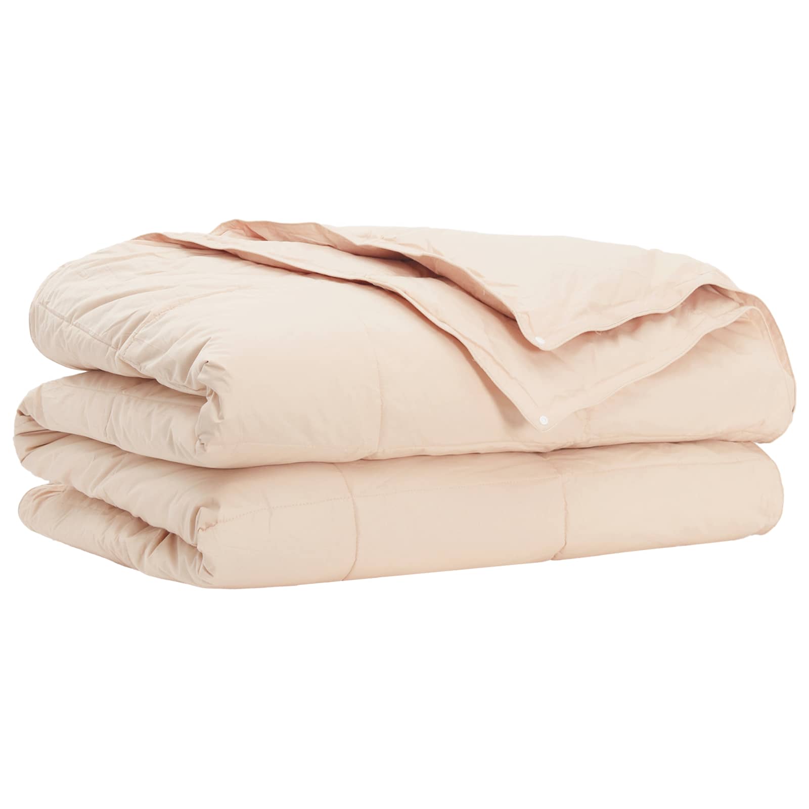 Piumone 220 x 240 cm Tutte le stagioni Fibra di Kapok Beige