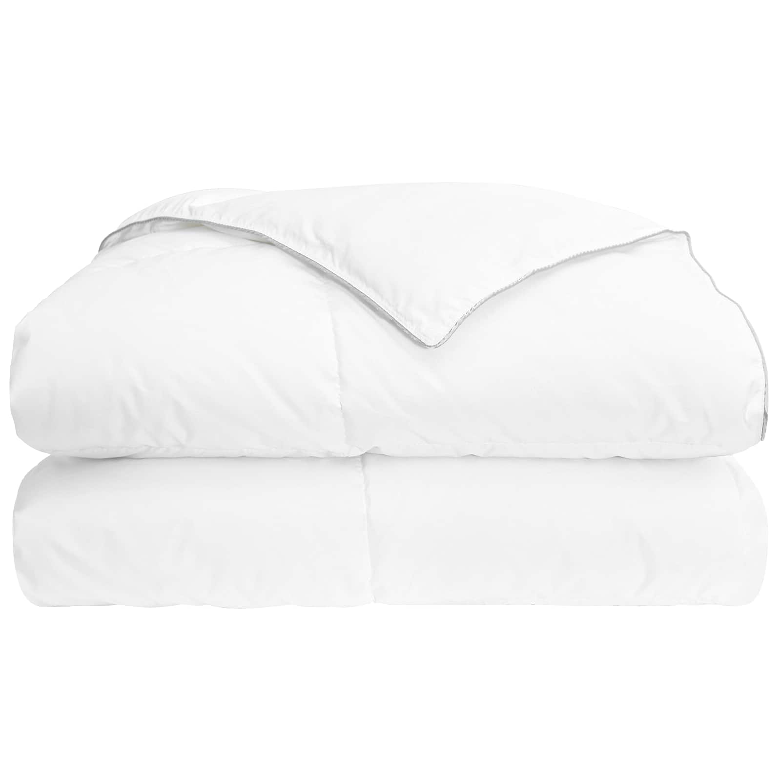 Piumino Letto Estivo Bianco 200 x 200 cm Fibra di bambù