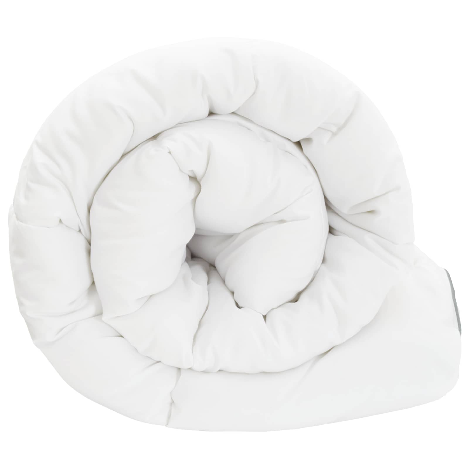 Piumino Letto Estivo Bianco 200 x 240 cm Fibra di bambù