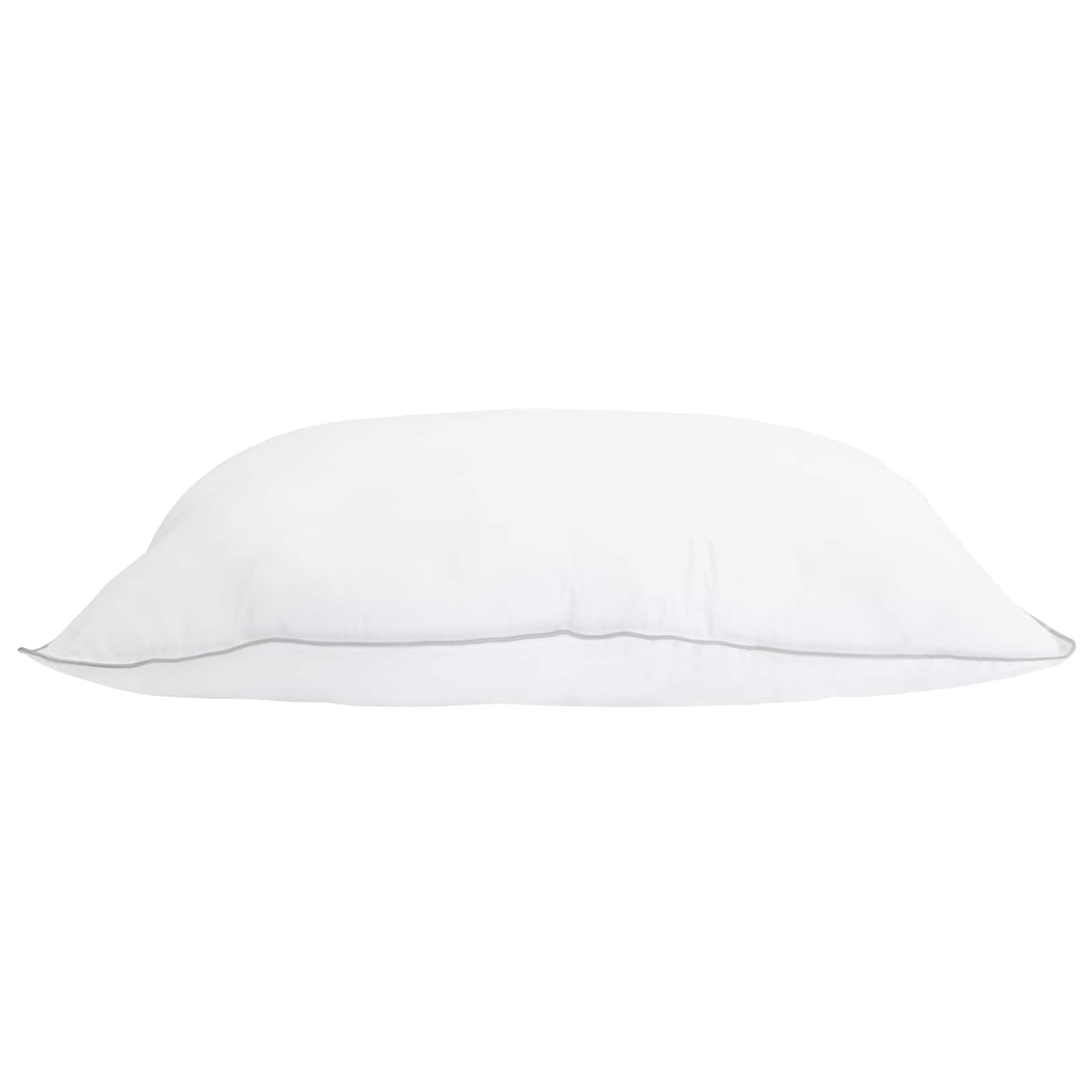 Cuscino 2 pz 60 x 70 cm Fibra di bambù Bianco
