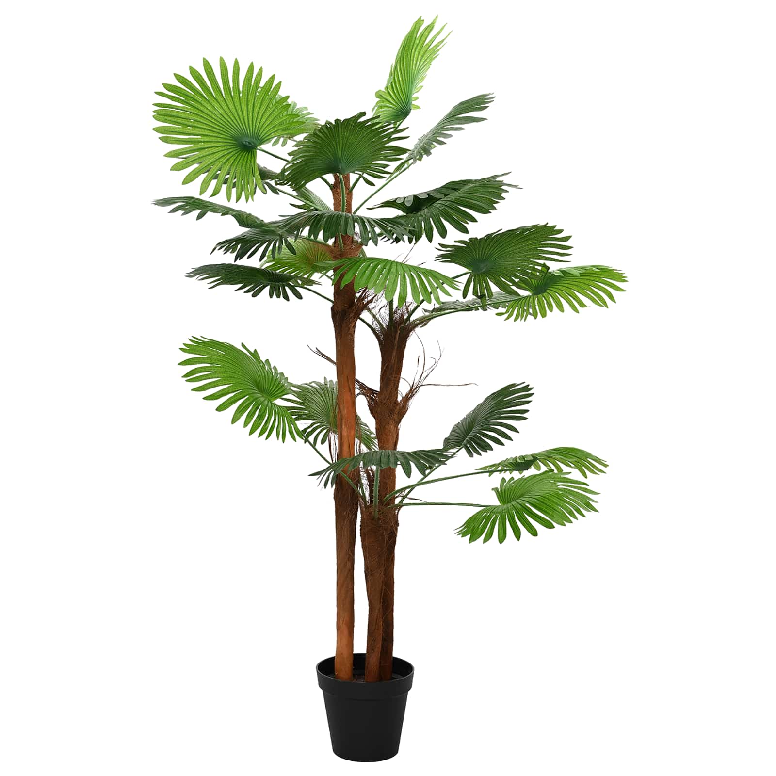 Albero di Palma Fan Artificiale Verde 75 x 25 x 180 cm