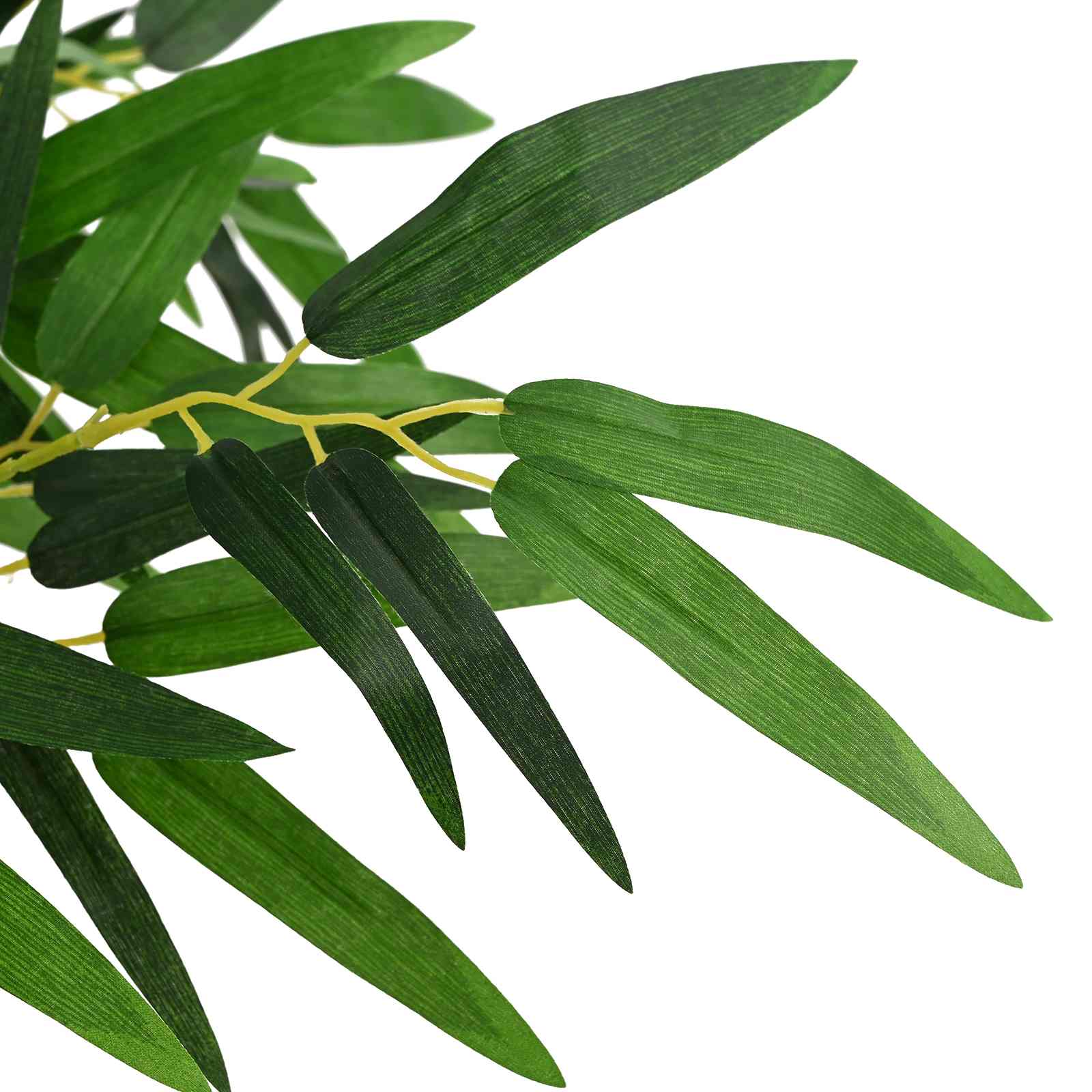 Albero di Bambù 2 pz Verde 45 x 18 x 175 cm Tessuto e Bambù