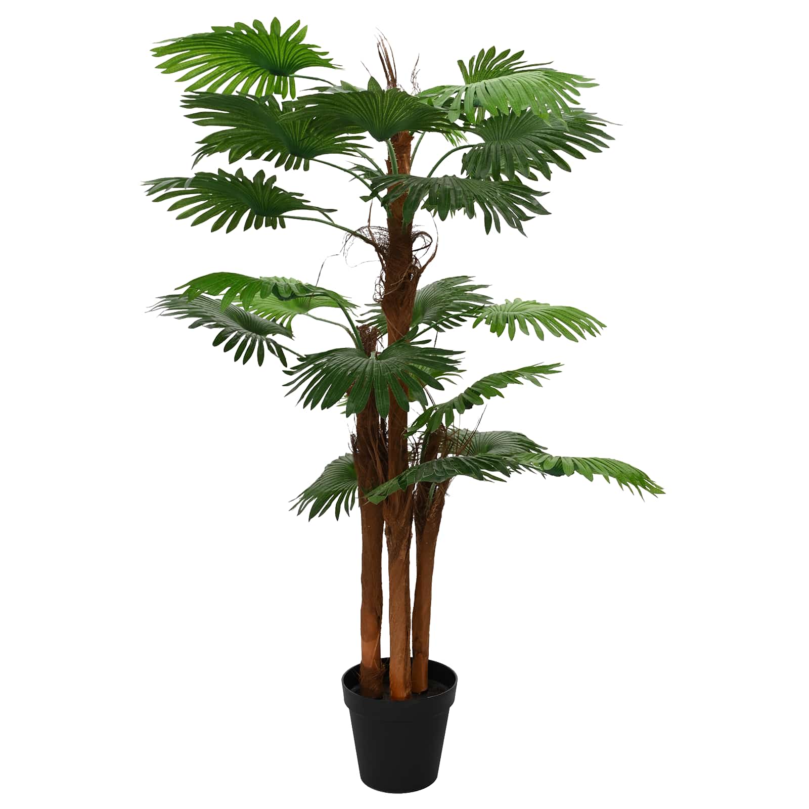 Albero di Palma Fan Artificiale Verde 60 x 25 x 170 cm