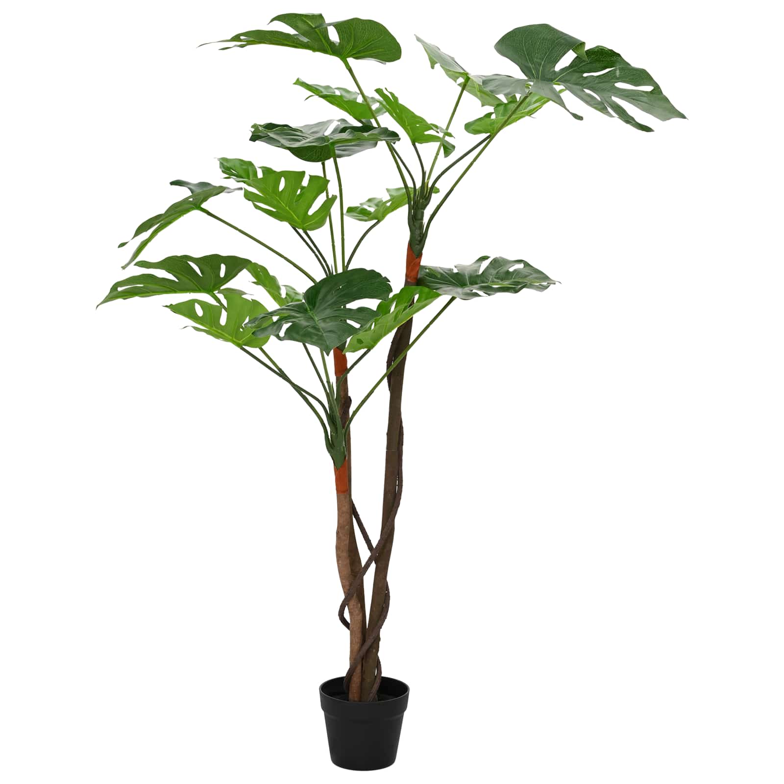 Pianta Monstera Artificiale Verde 70 x 16 x 130 cm
