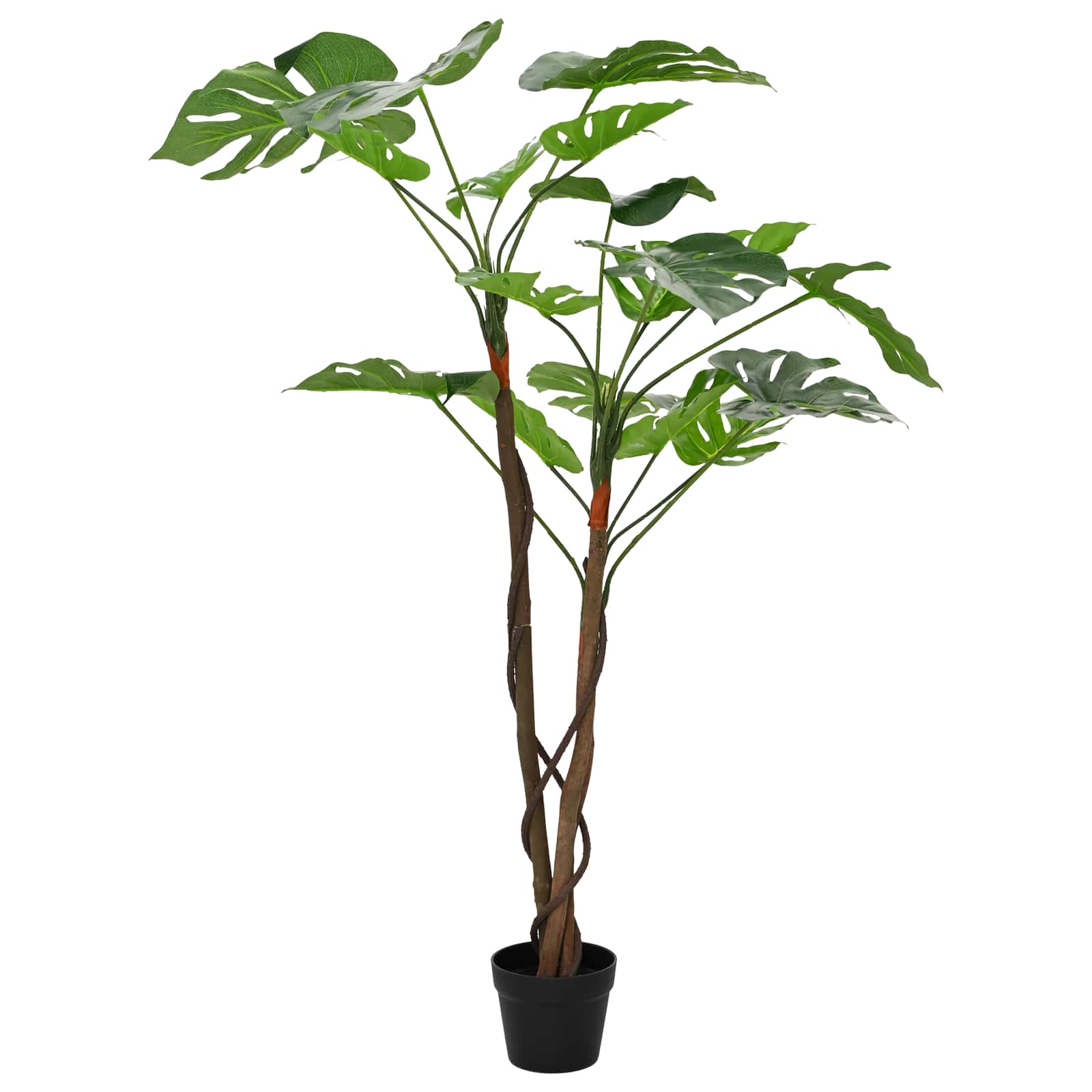 Pianta Monstera Artificiale Verde 70 x 16 x 130 cm