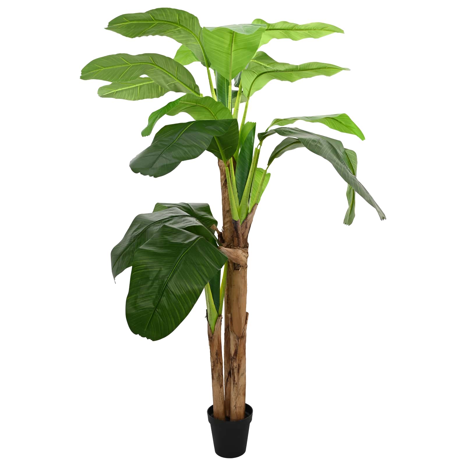 Albero di Banana Artificiale Verde 125 x 25 x 250 cm