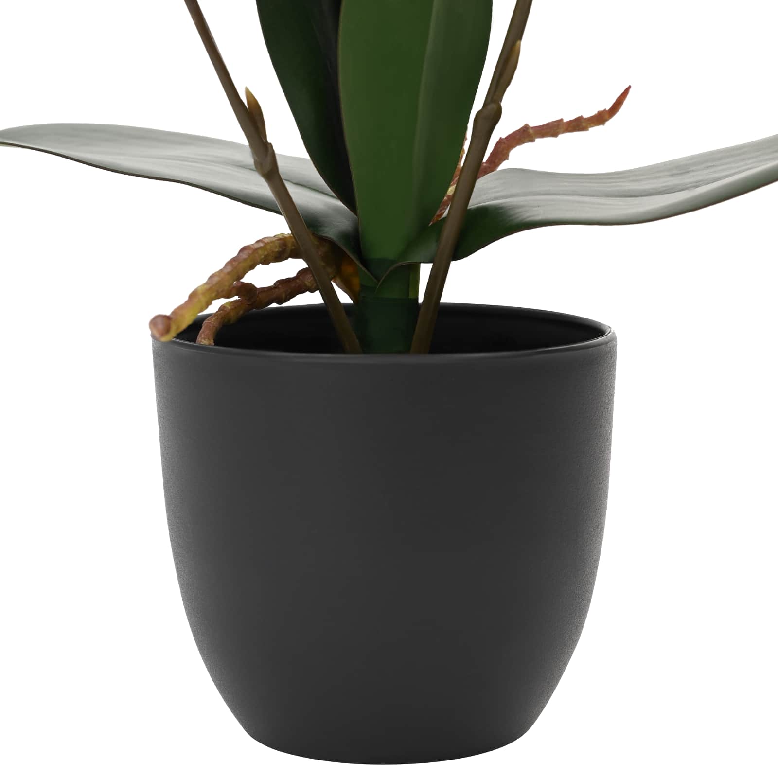 Pianta di Orchidea Artificiale Rosso 36 x 10 x 30 cm