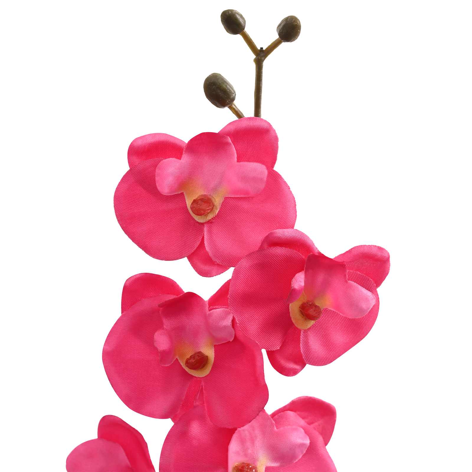 Pianta di Orchidea Artificiale Rosso 36 x 10 x 30 cm
